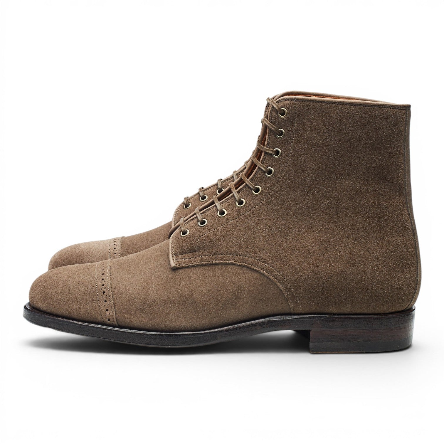 Viberg Service Boot boots suède gris UK 9