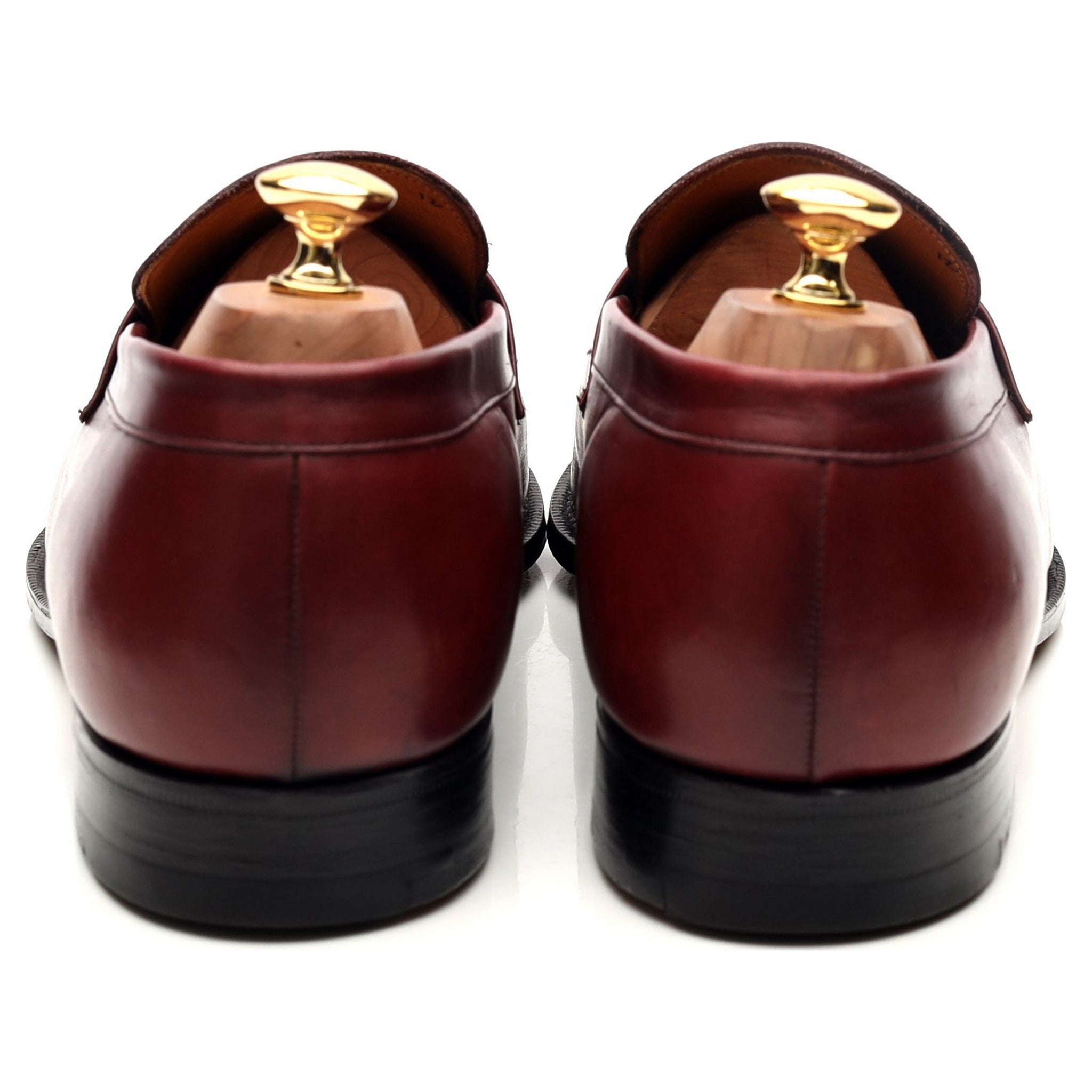 Church's Hilton mocassins cuir bordeaux UK 10,5