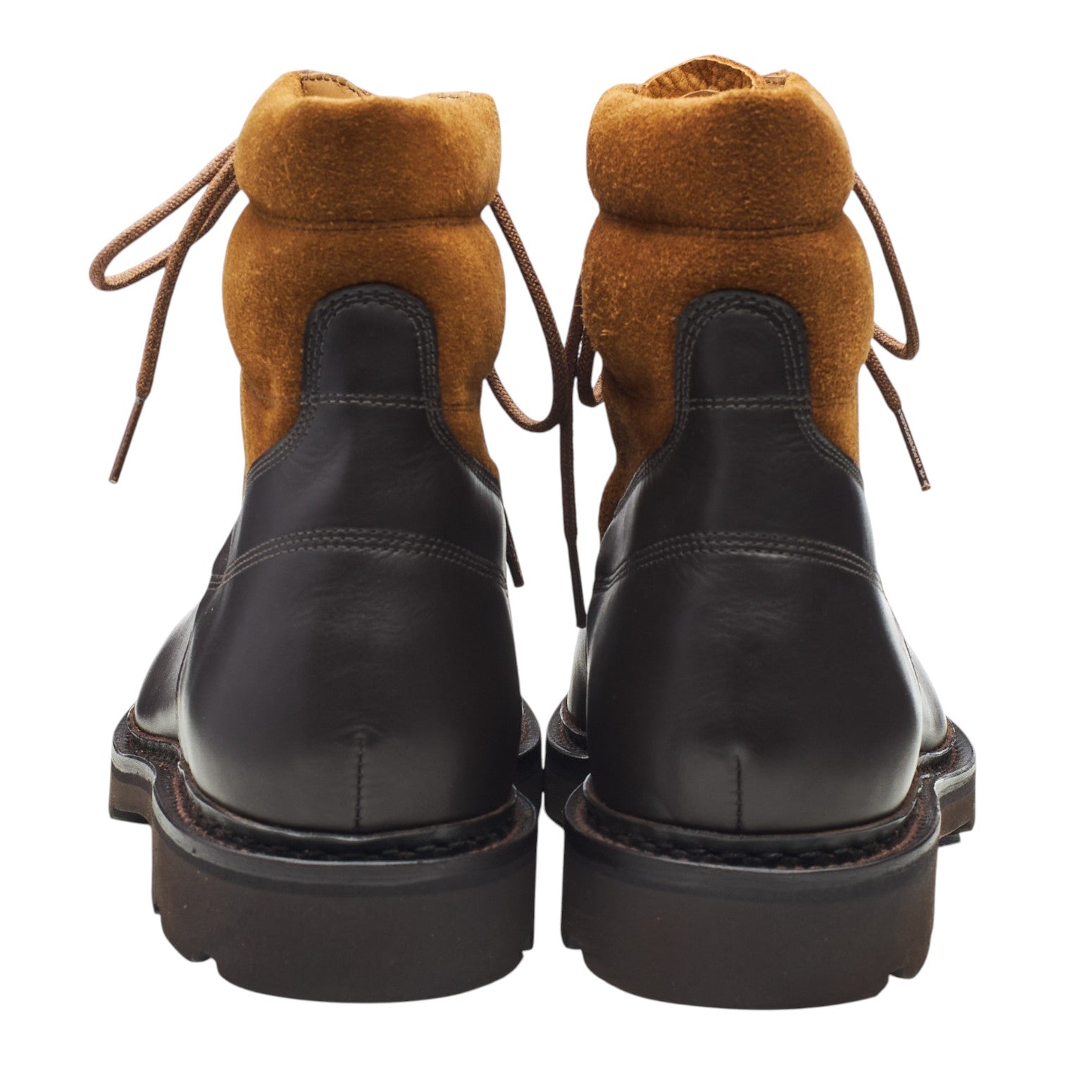 John Lobb Peak bottines cuir daim marron UK 8