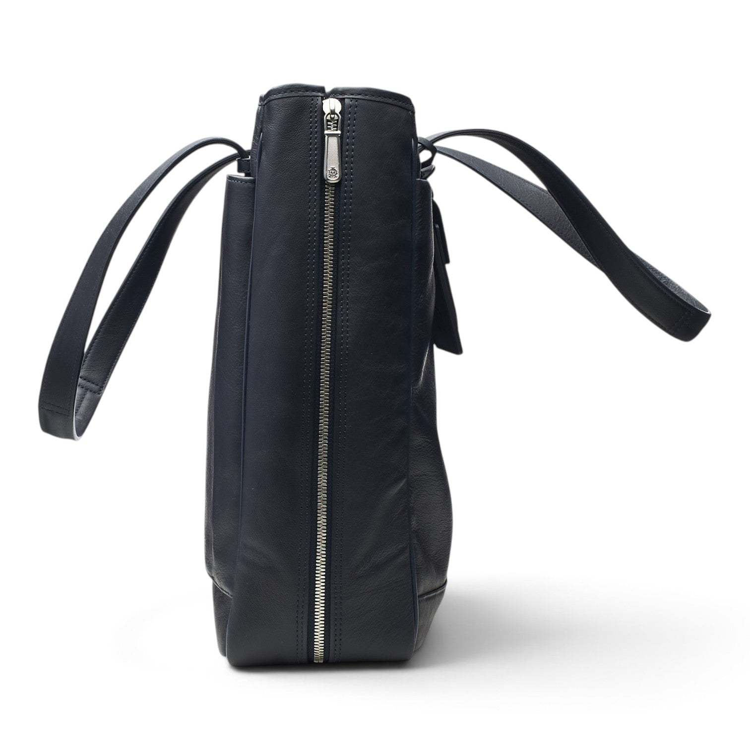 Dunhill Traveller Utility sac tote cuir bleu marine