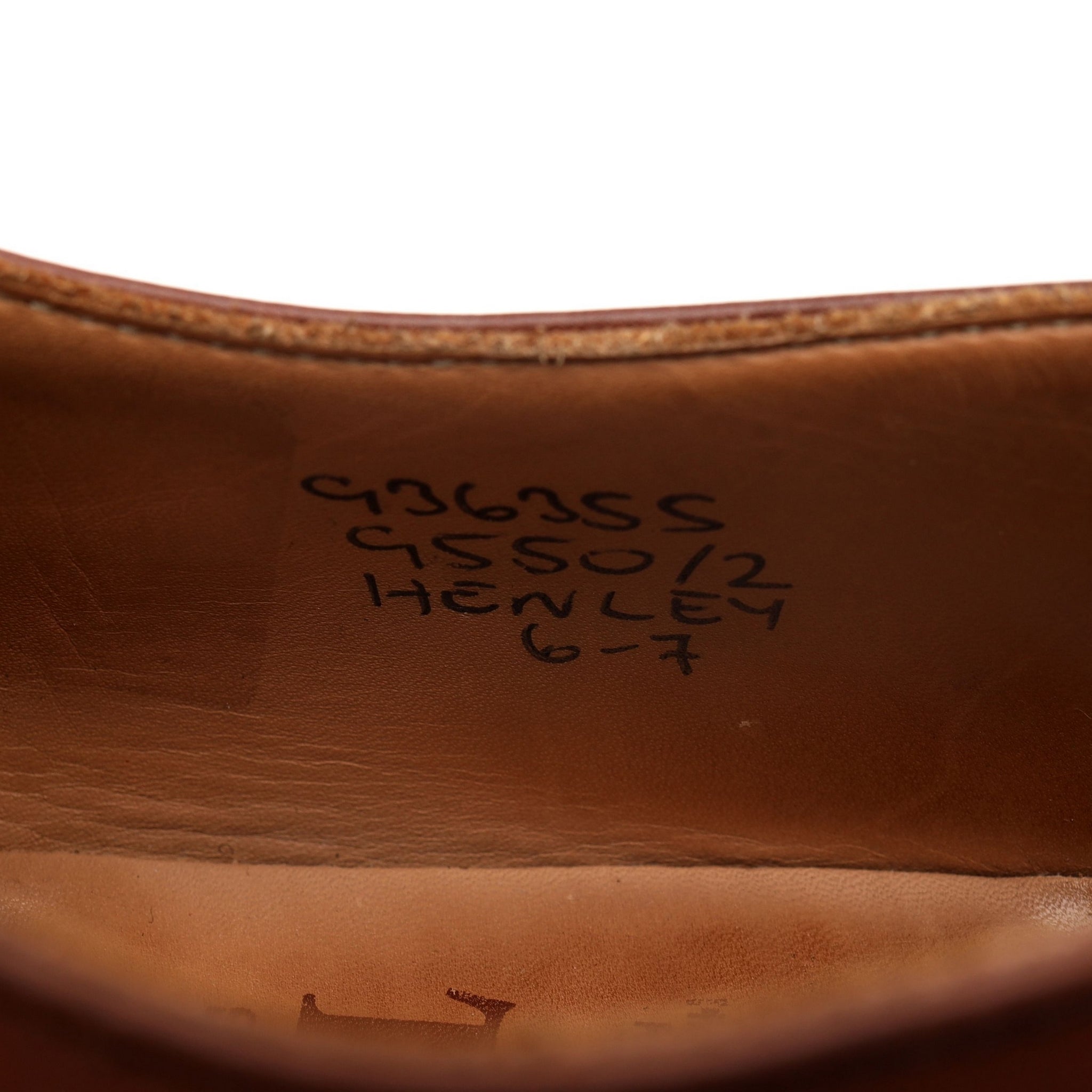 Tricker's Henley richelieu cuir marron 6 UK cérémonie