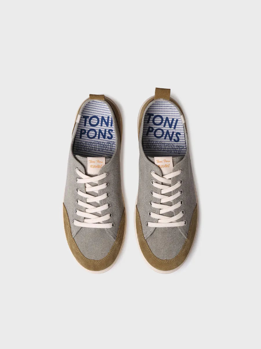 Toni Pons Iron basket homme toile coton lacets