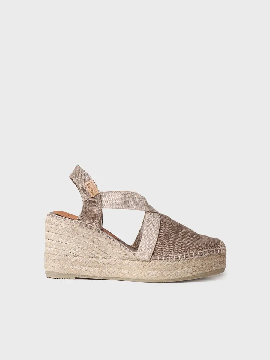 Toni Pons Toda-NT espadrilles compensées femme vegan
