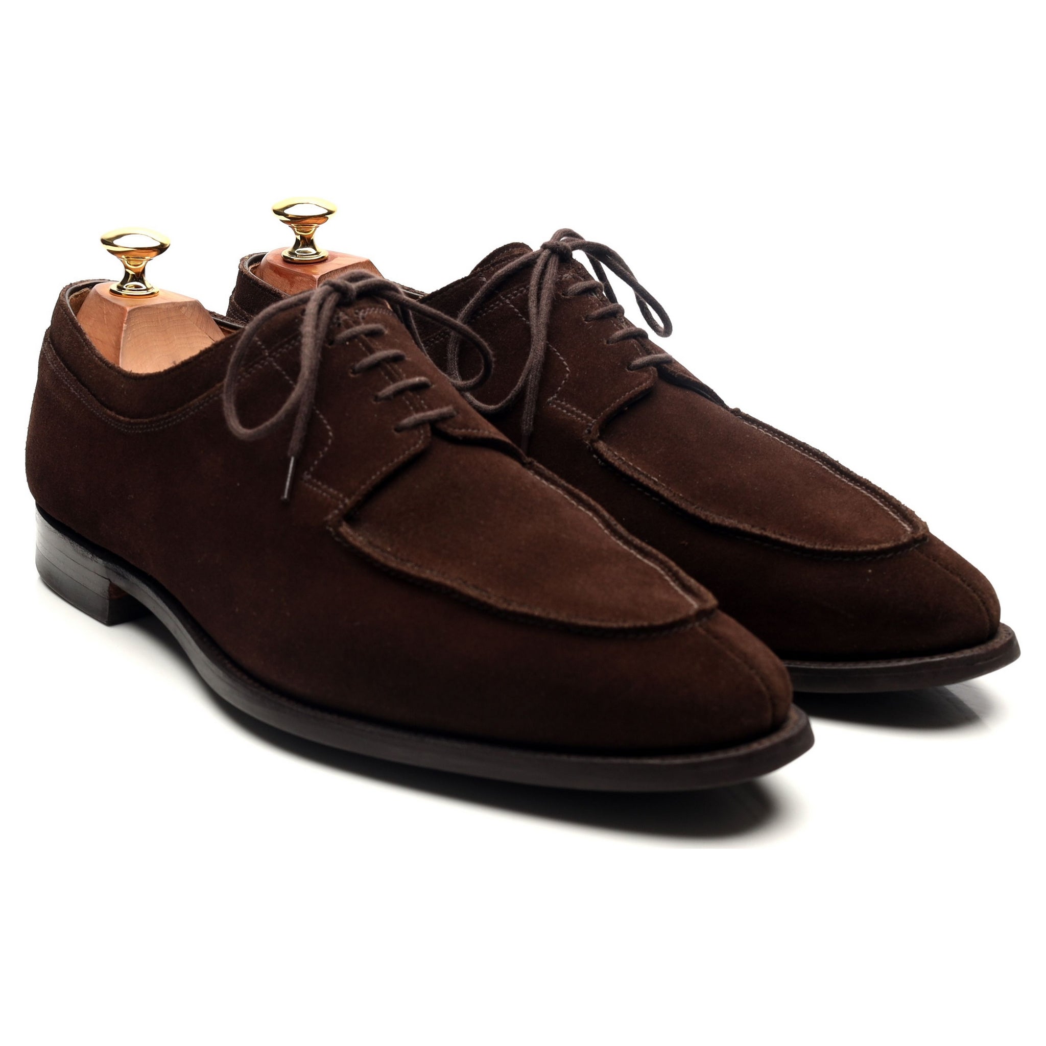 Crockett & Jones Hardwick derbies suède marron pointure 9,5 golf