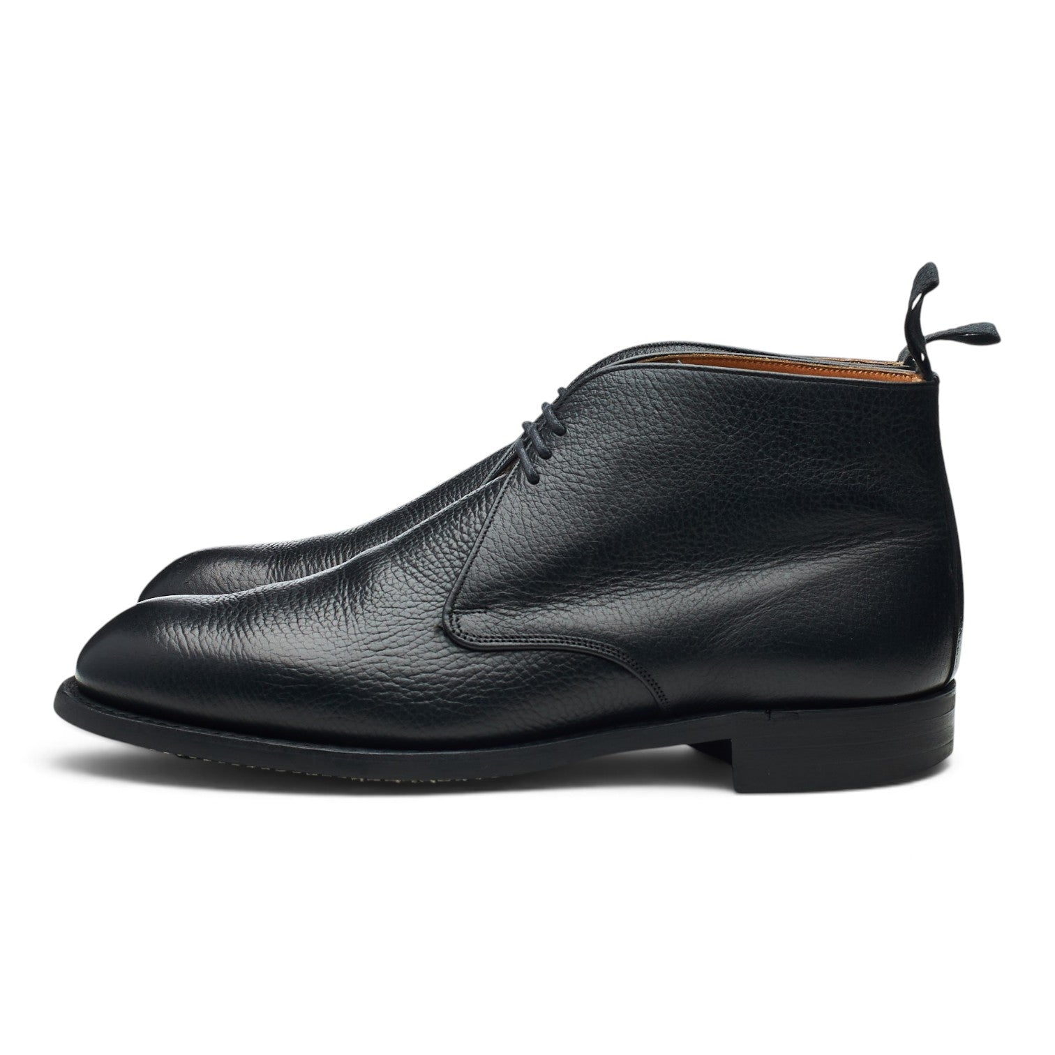 Cheaney Jackie boots chukka noir pointure UK 8 cuir grainé