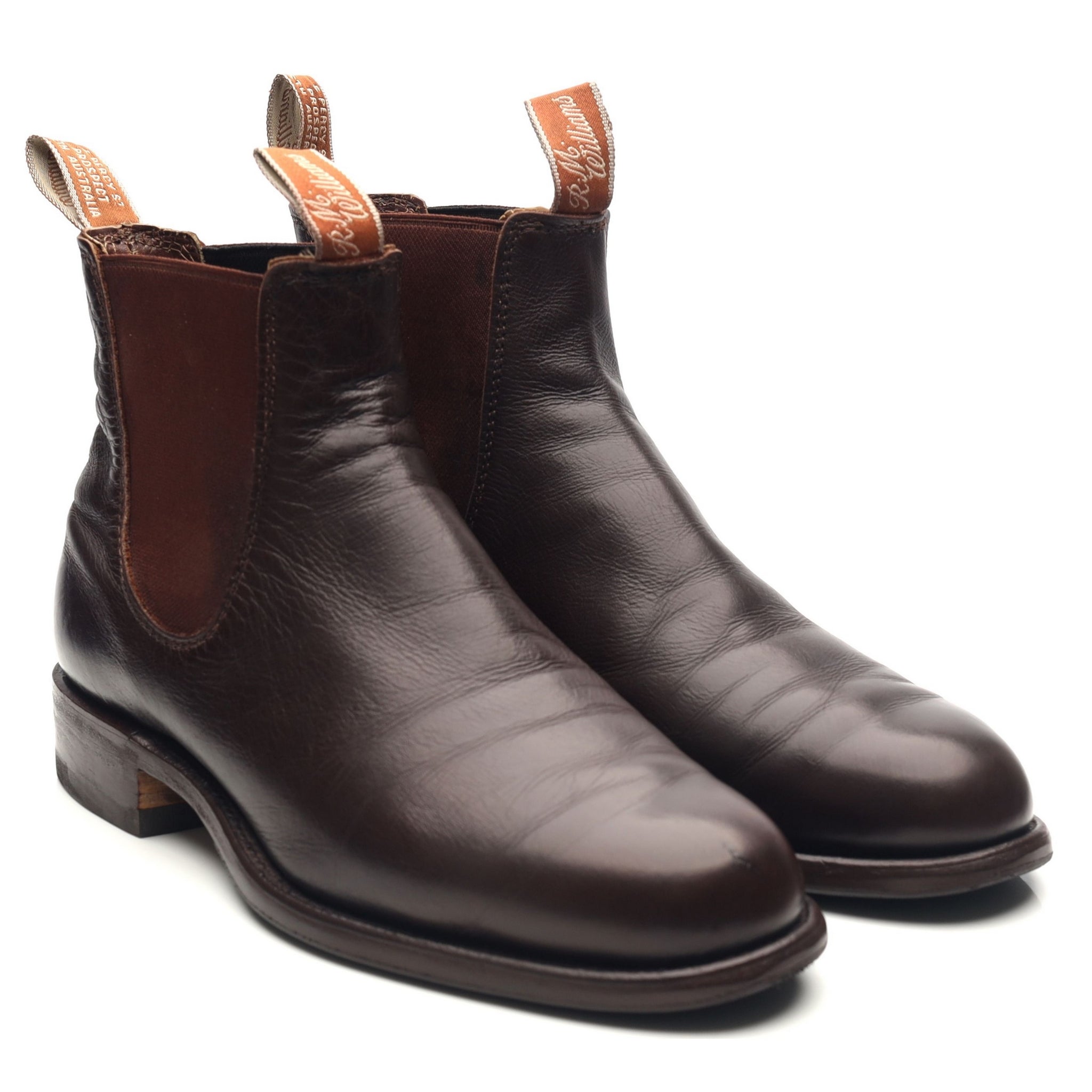 R.M. Williams Comfort Turnout bottines cuir marron UK 8