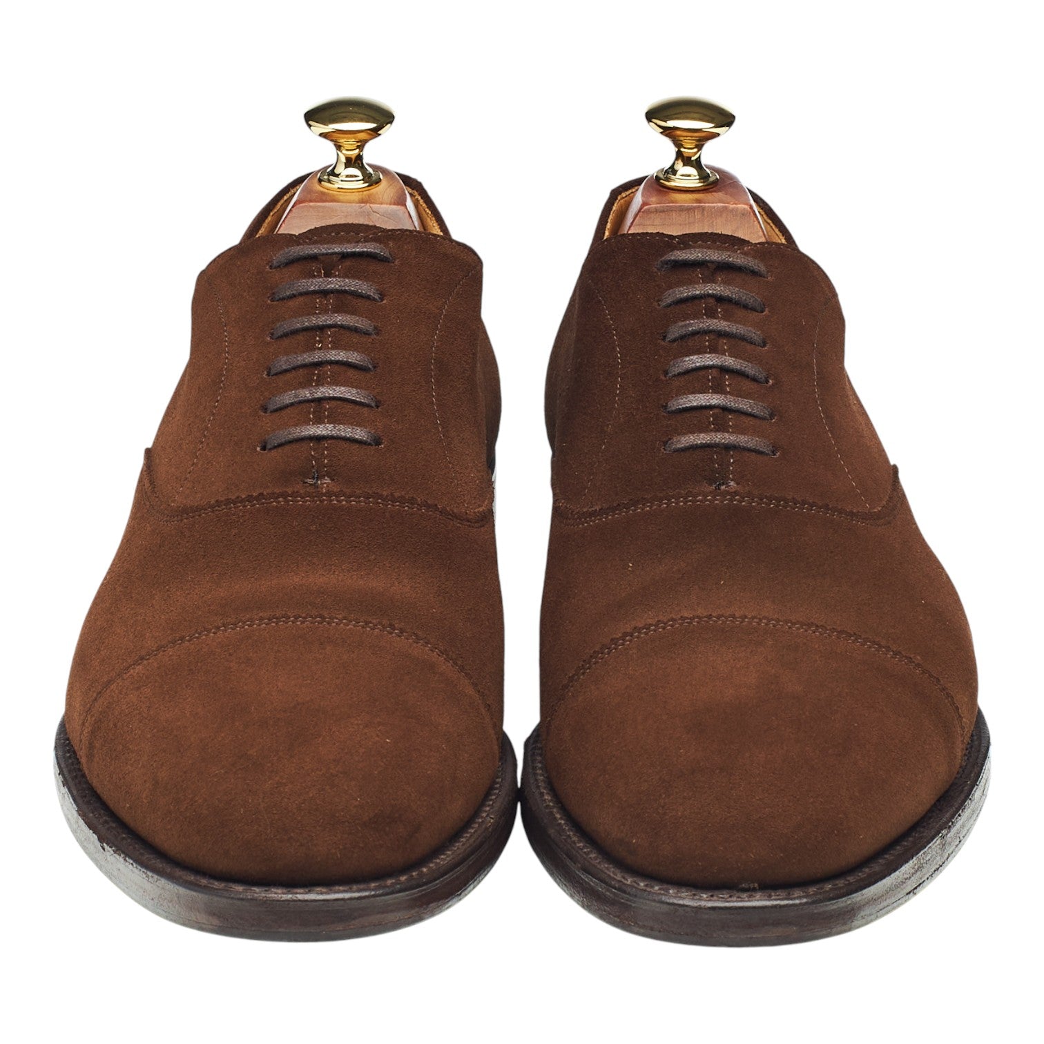 Church's Ilford chaussures oxford daim marron UK 8.5