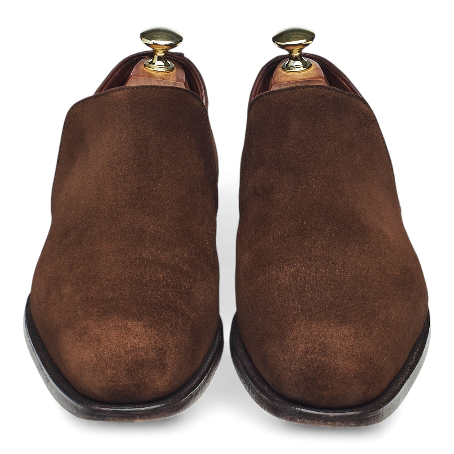 Crockett & Jones Kempton boots suède marron UK 7