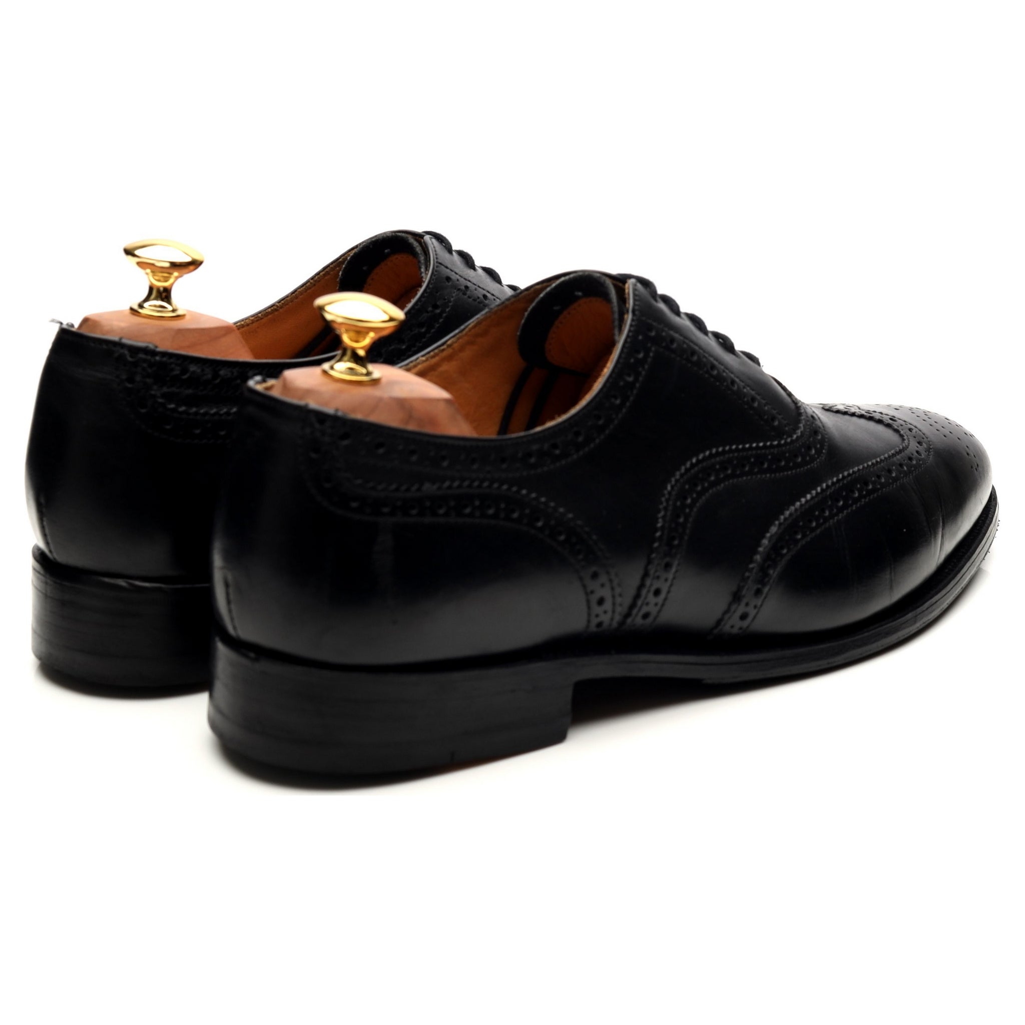 Tricker’s brogues cuir noir pointure UK 10