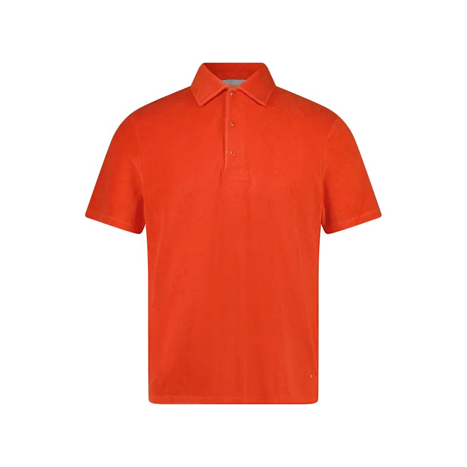 Rivieras PS02 polo éponge orange coton
