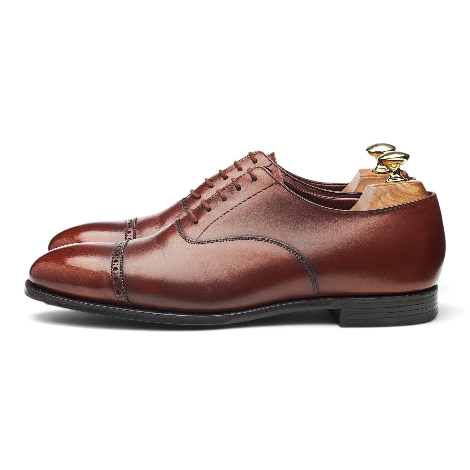 Crockett & Jones Belgrave richelieu marron UK 7,5 brogue
