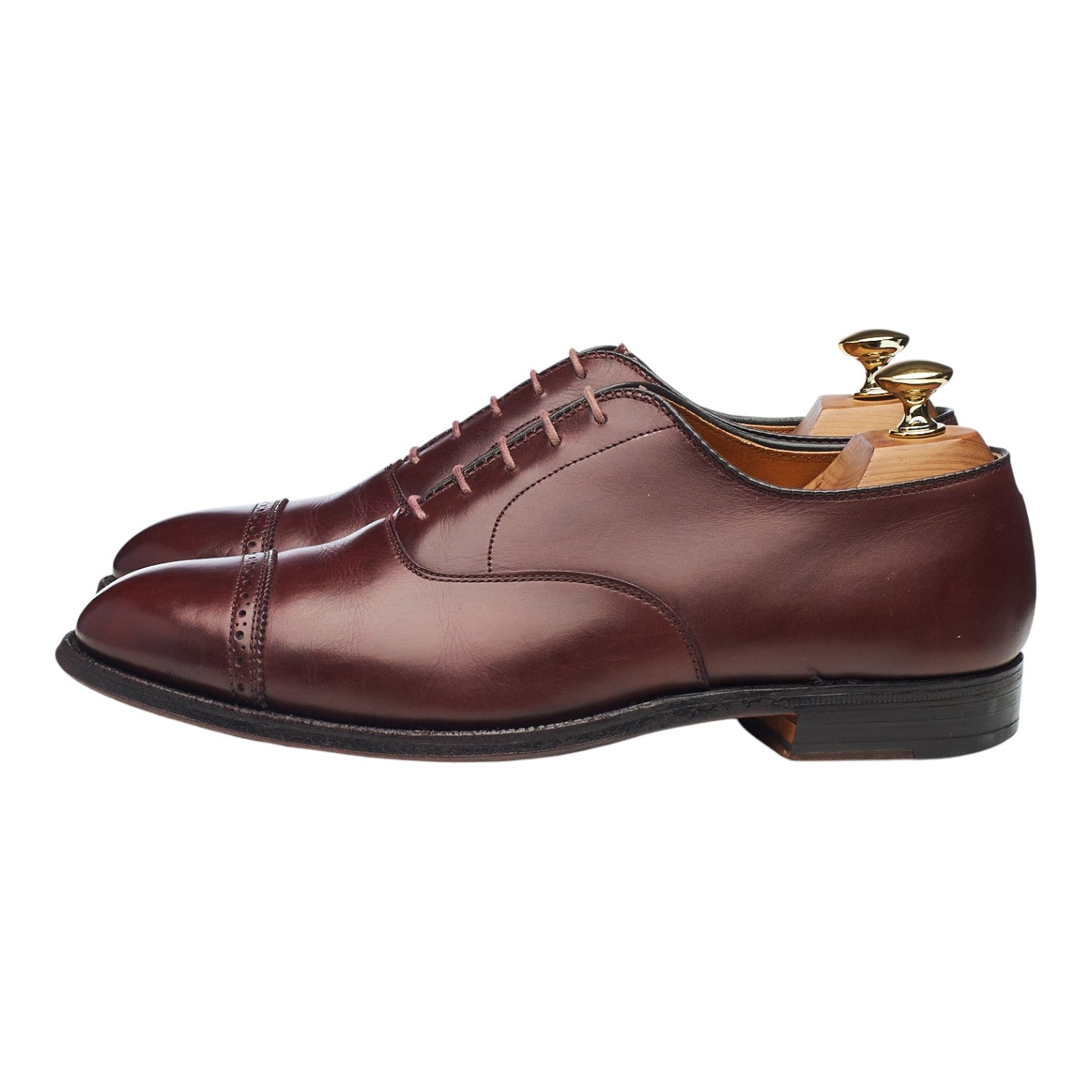 Alden 900 oxford cuir bordeaux 40 perforé