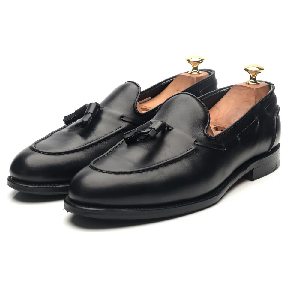 Grenson Leadenhall mocassins cuir noir UK 9.5