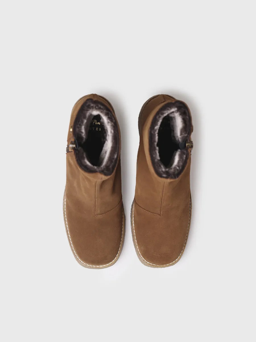 Toni Pons Peru-SY bottine talon large camel