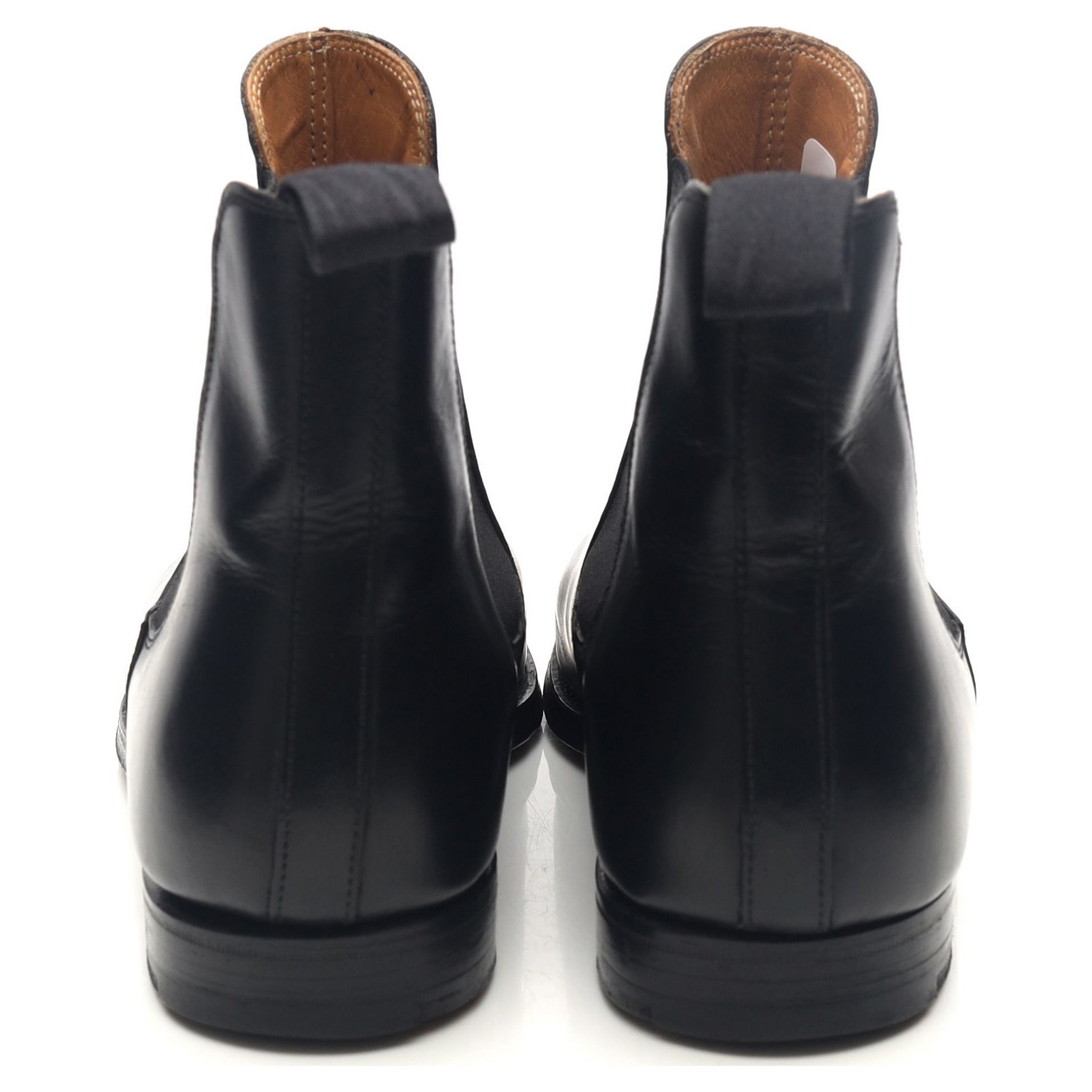 Crockett & Jones Gresham bottines chelsea cuir noir UK 6