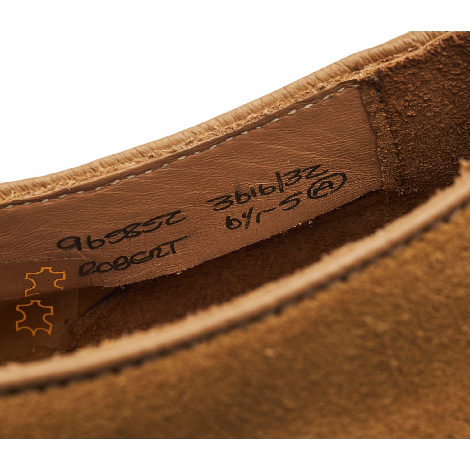 Tricker's Robert derby suède beige UK 6.5