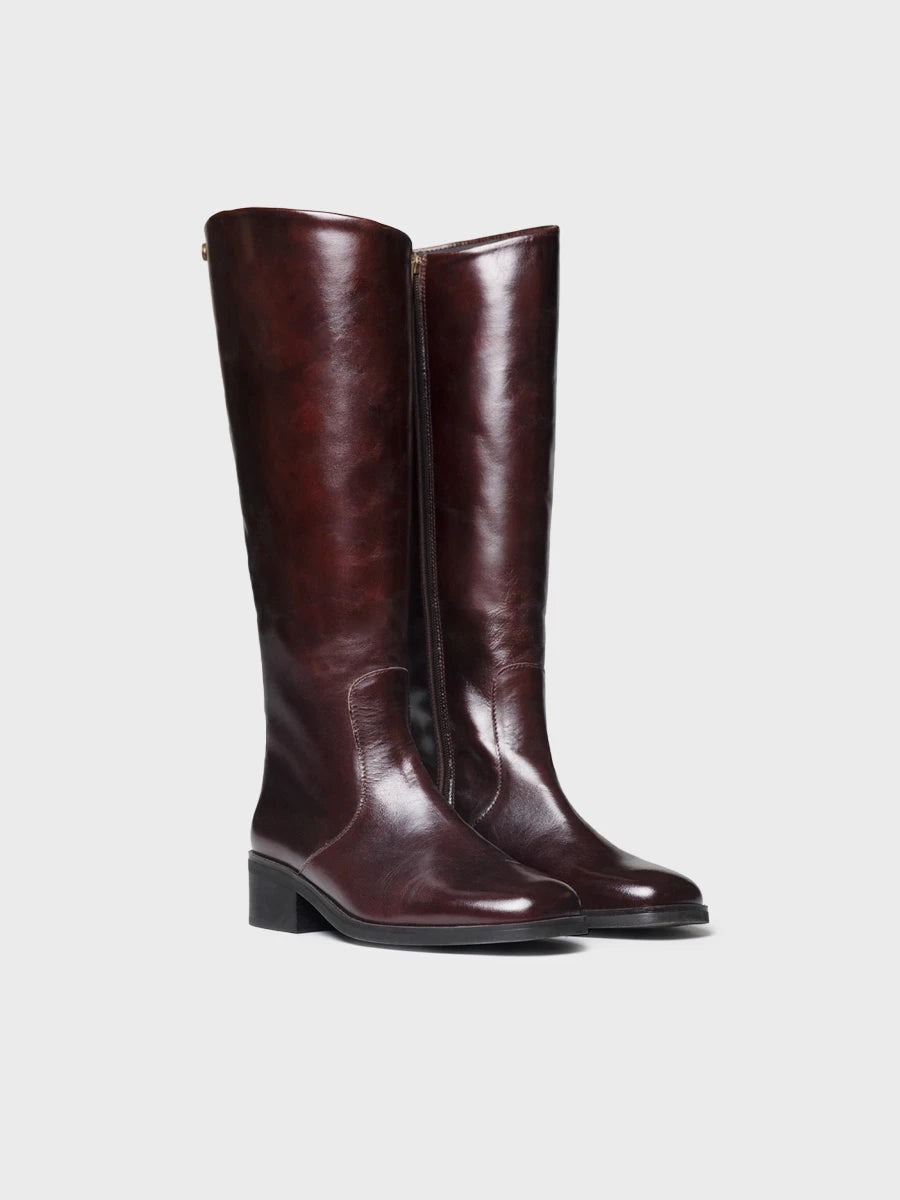 Toni Pons Taga-P bottes femme cuir talon 4 cm