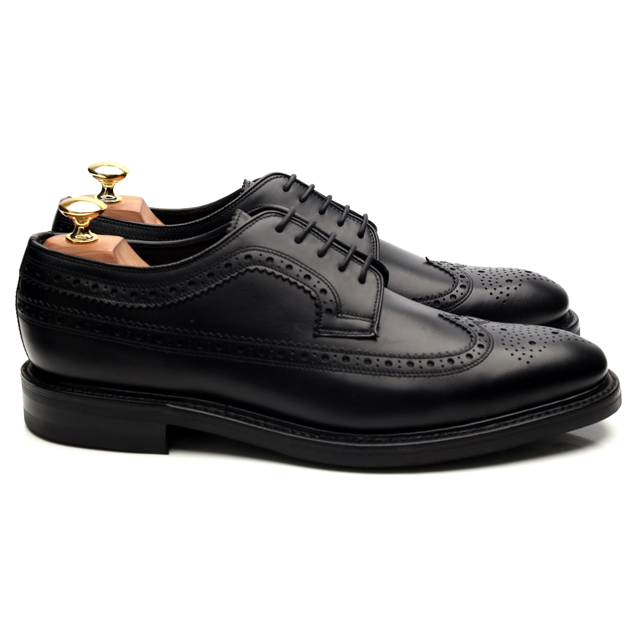 Loake 1880 Birkdale derby cuir noir 8,5