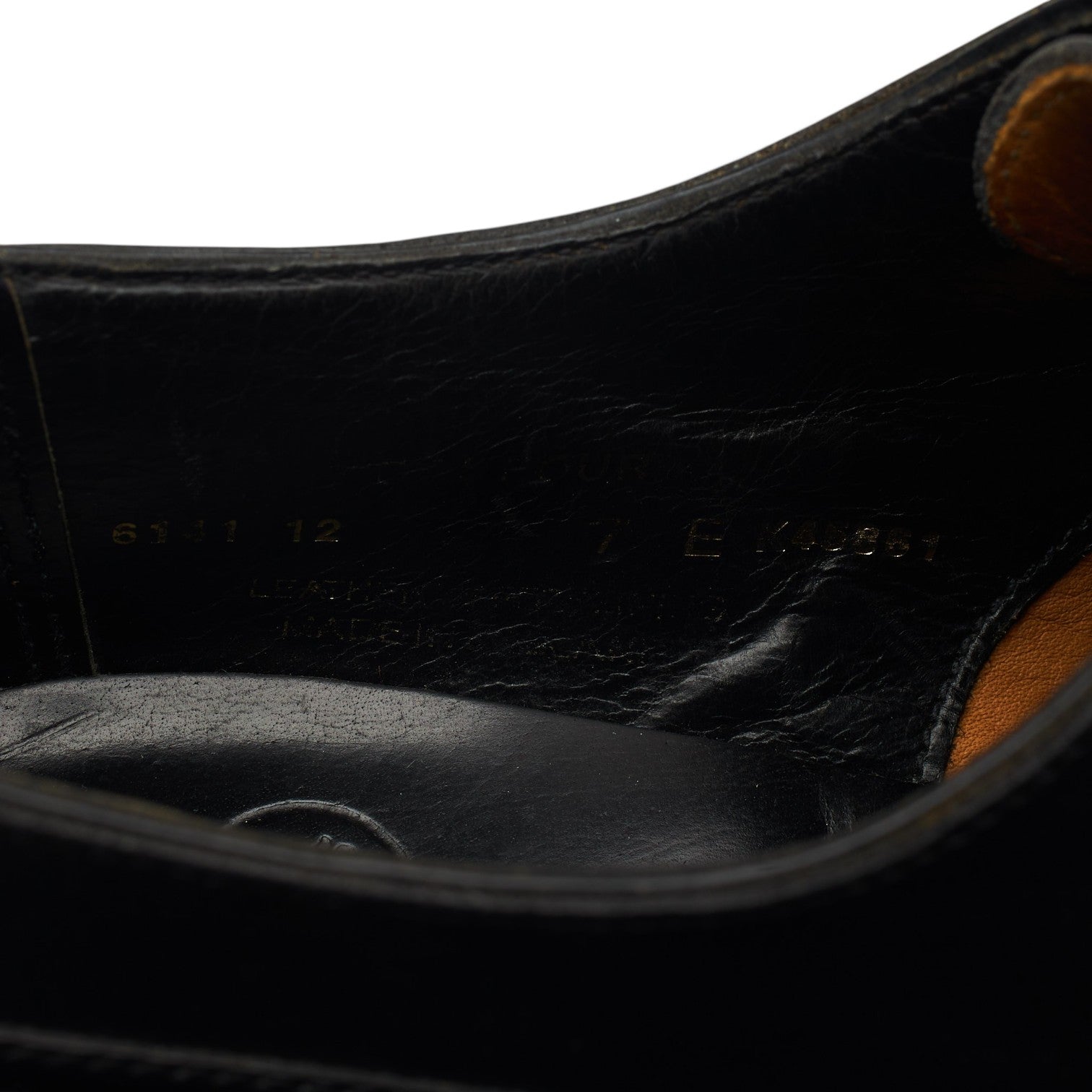 Crockett & Jones Balfour derby cuir noir pointure UK 7