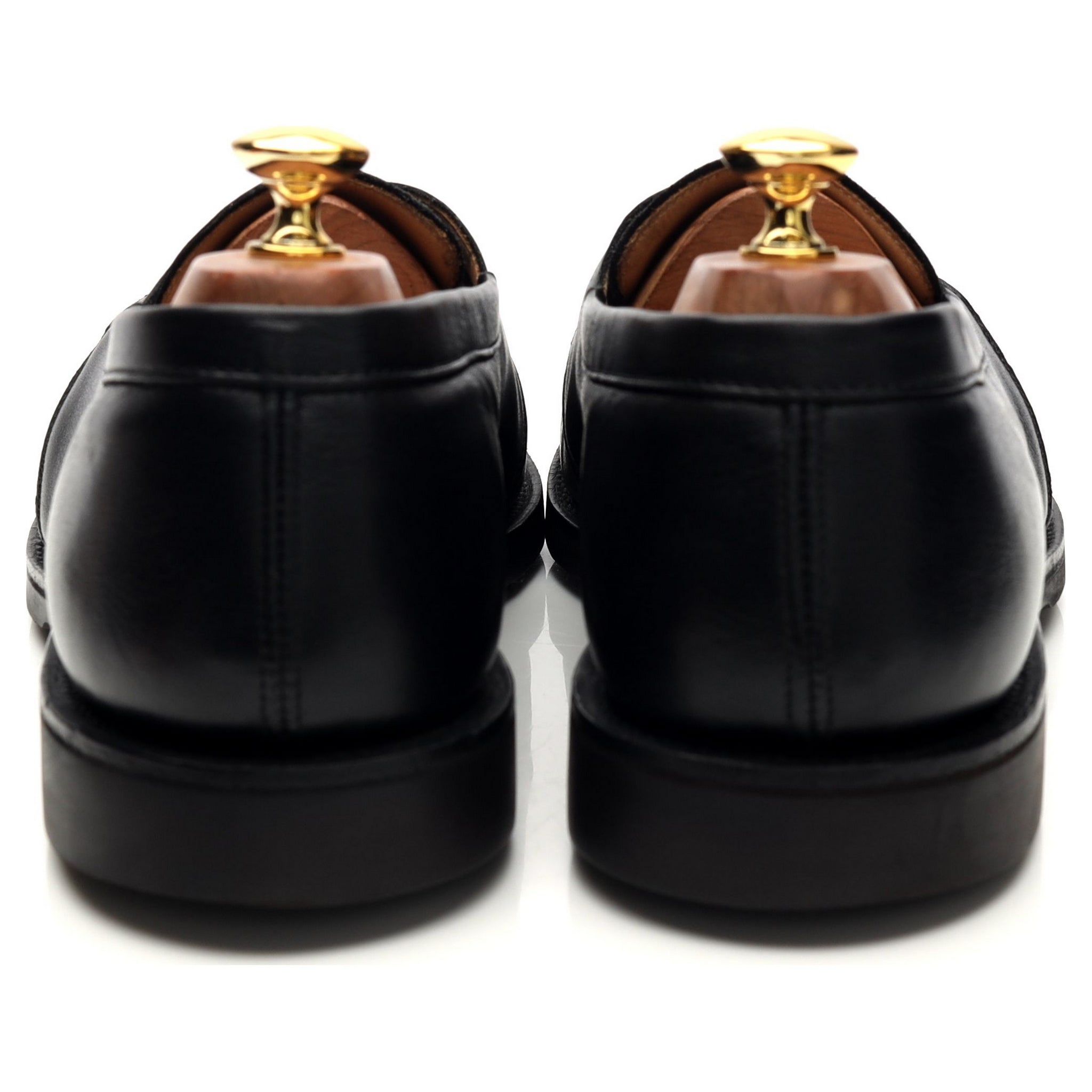 Crockett & Jones Penzance bateau cuir noir pointure UK 10