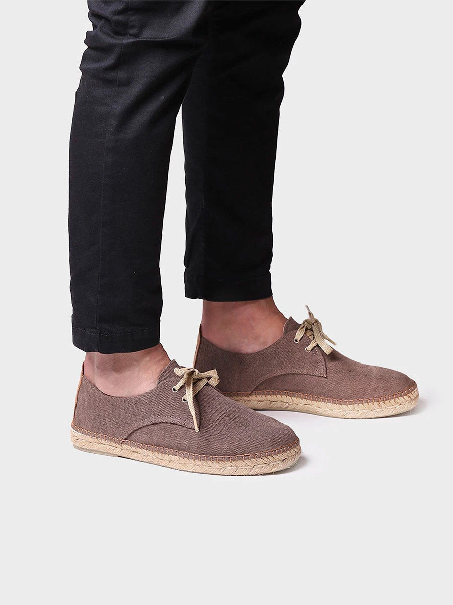 Toni Pons Dixon espadrille homme toile à lacets