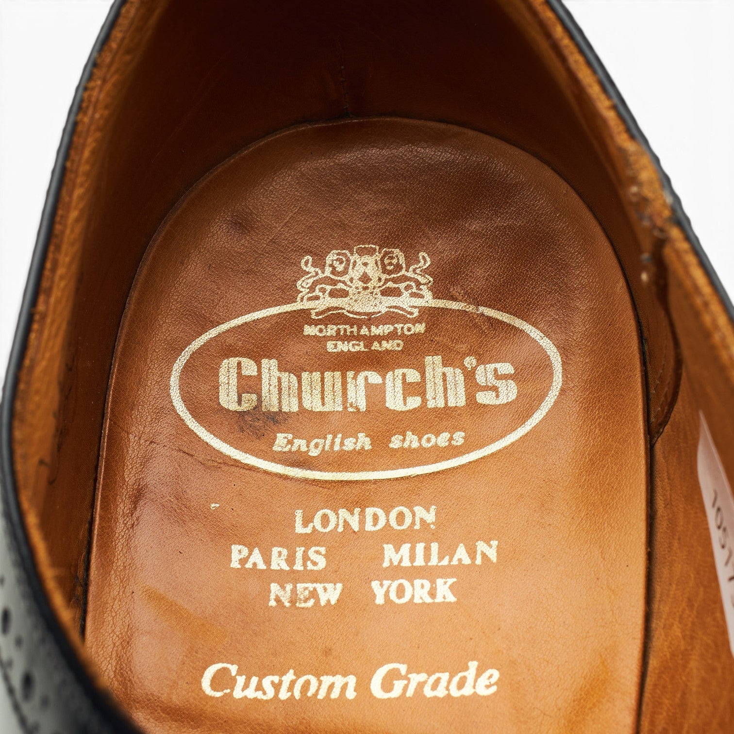 Church's Legate oxford brogues cuir noir UK 7 H