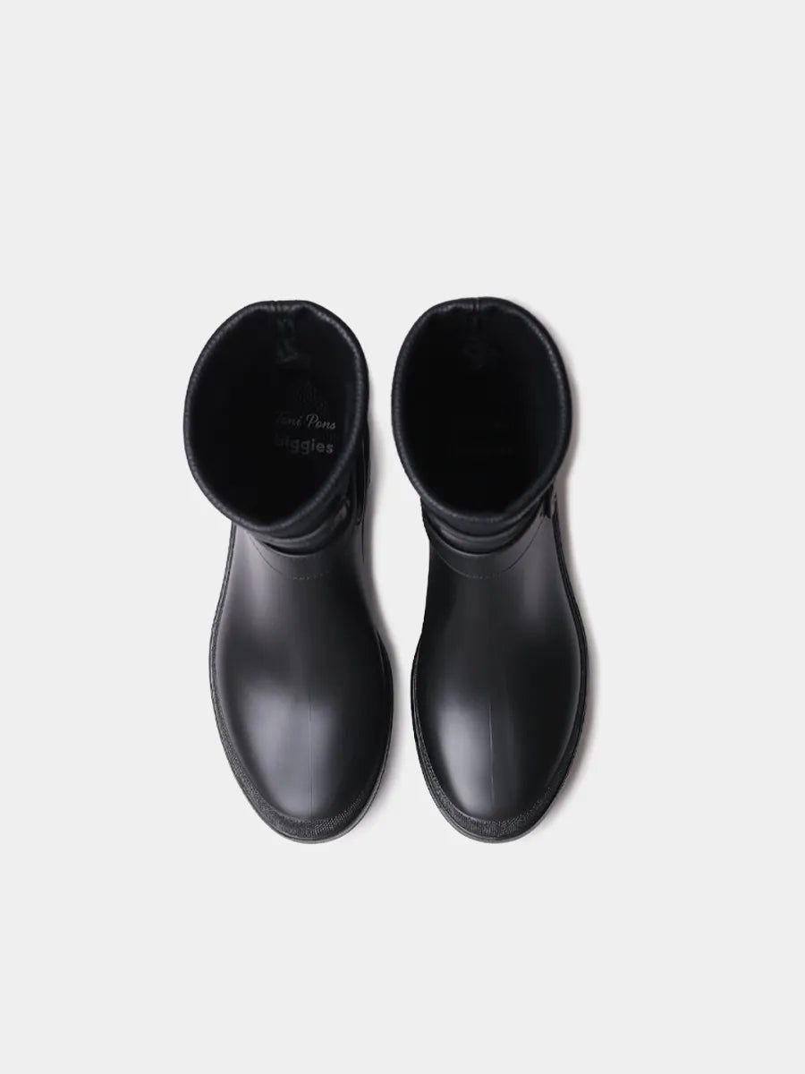 Toni Pons Cervera bottes de pluie noires pointure 36-41
