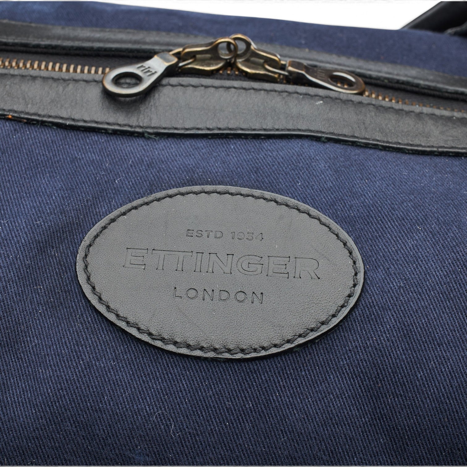 Ettinger sac de voyage toile bleu marine 56 cm