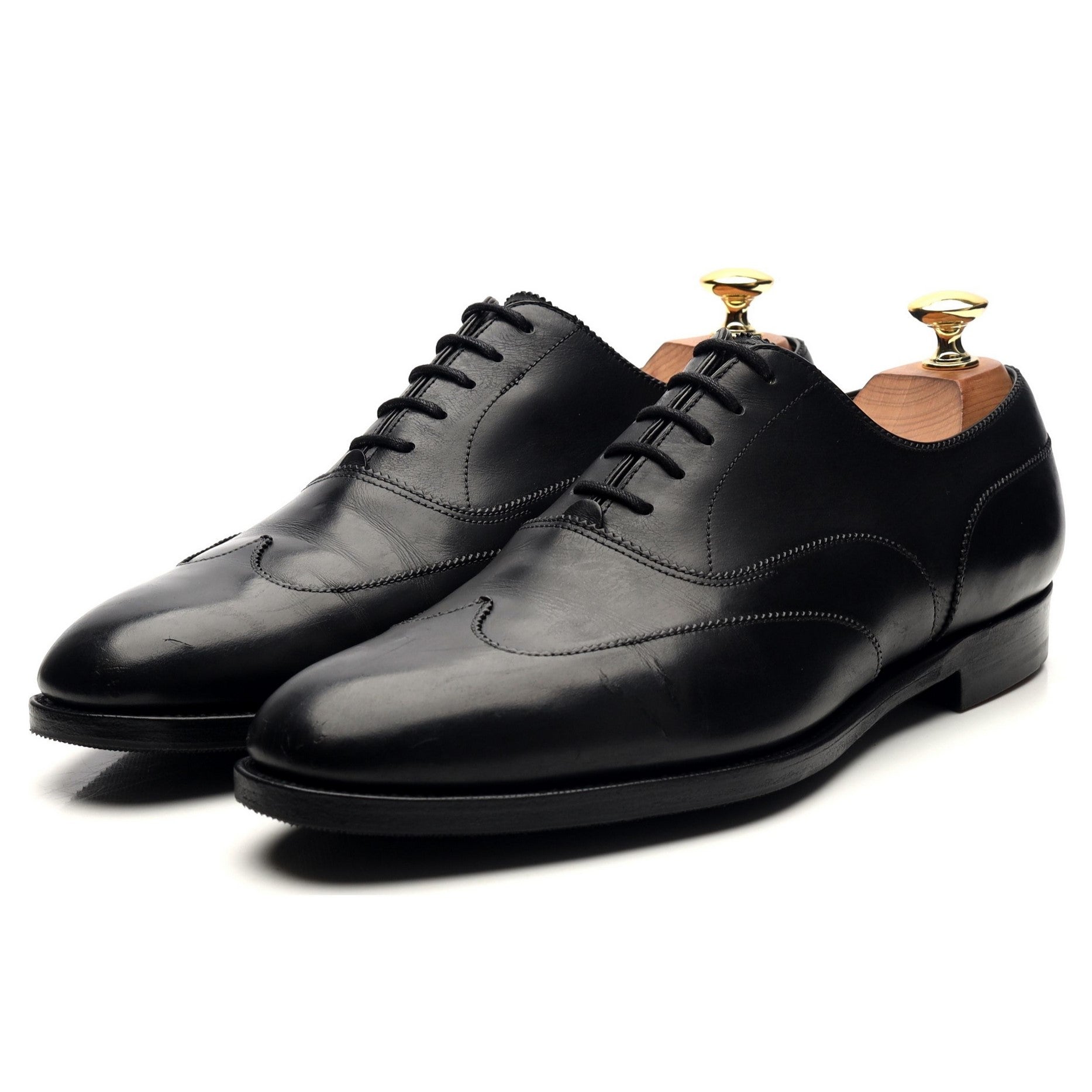 Edward Green Beaulieu richelieu cuir noir UK 7