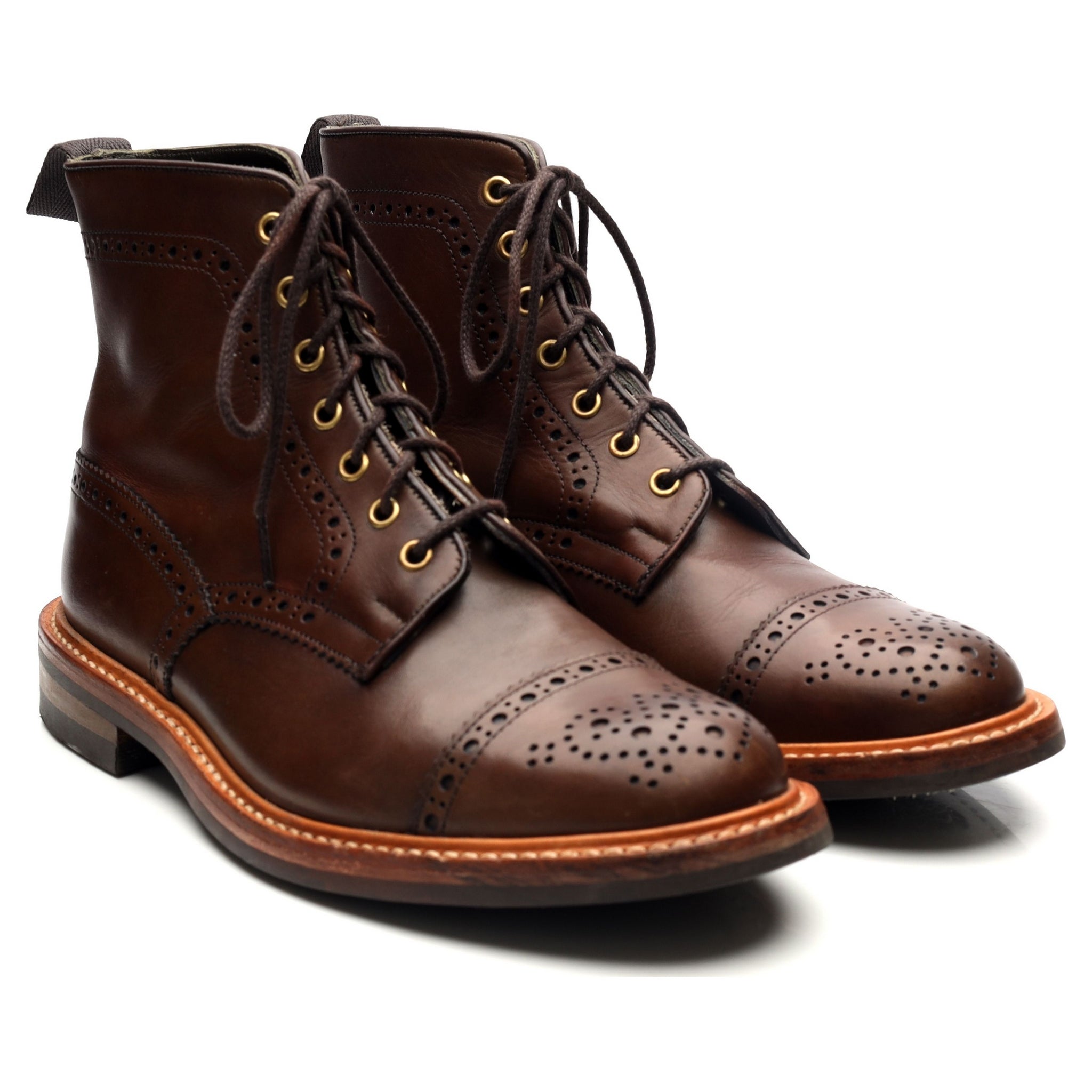 Tricker's Eaton boots cuir marron pointure UK 9