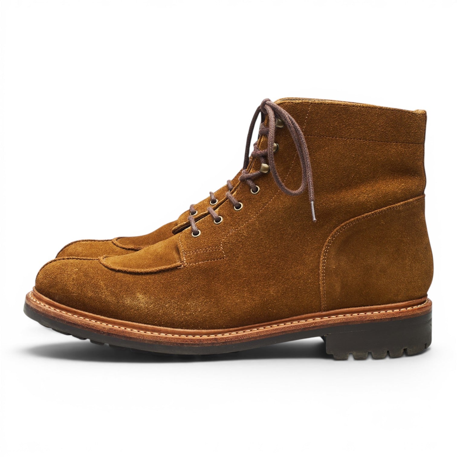 Grenson Grover boots suède marron UK 9,5 semelle crantée