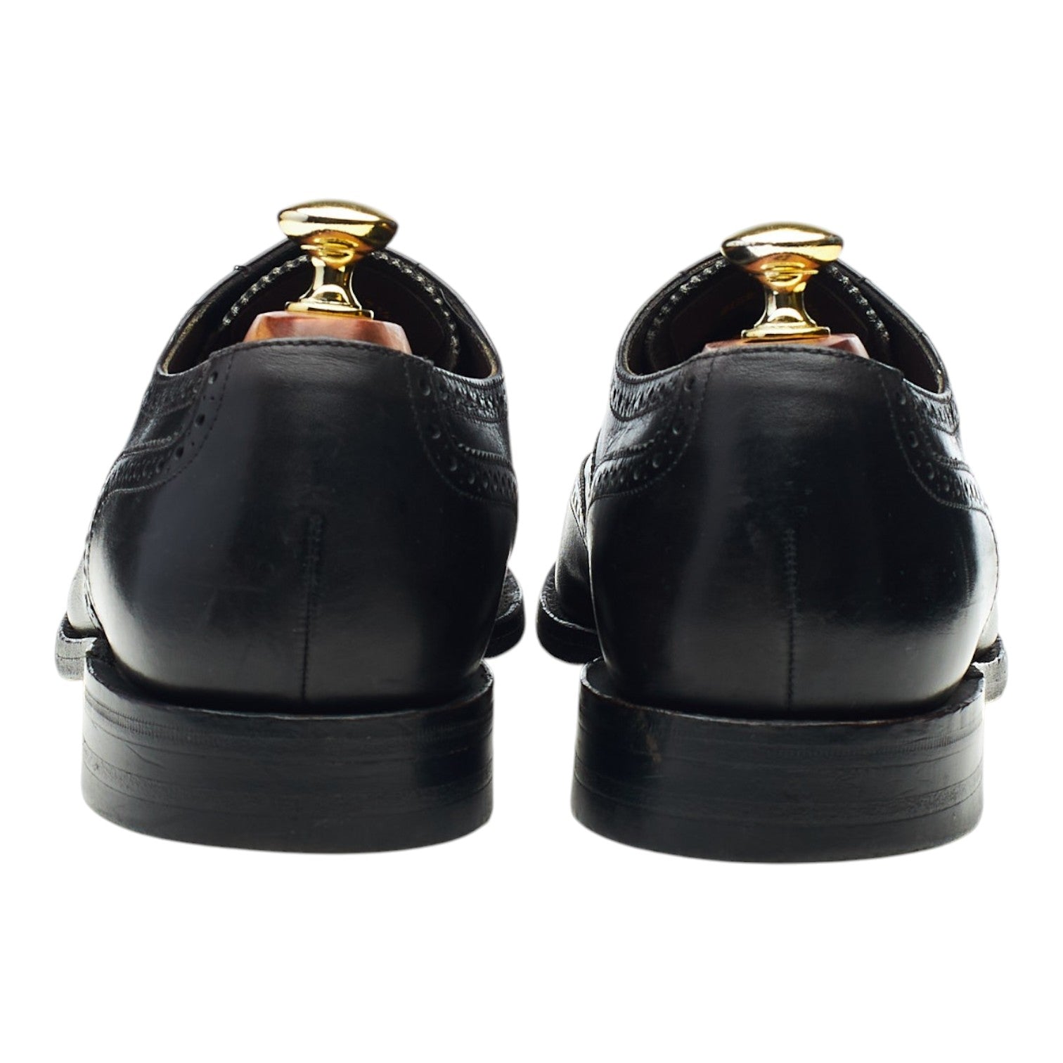 Herring Leamington derbies brogue noires UK 7,5