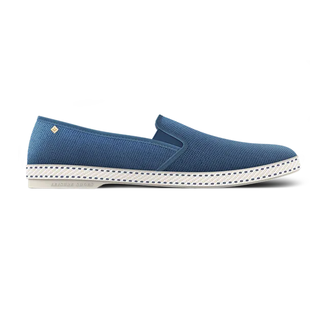 Rivieras Classic Toile 1014 Espadrille Bleu Coton