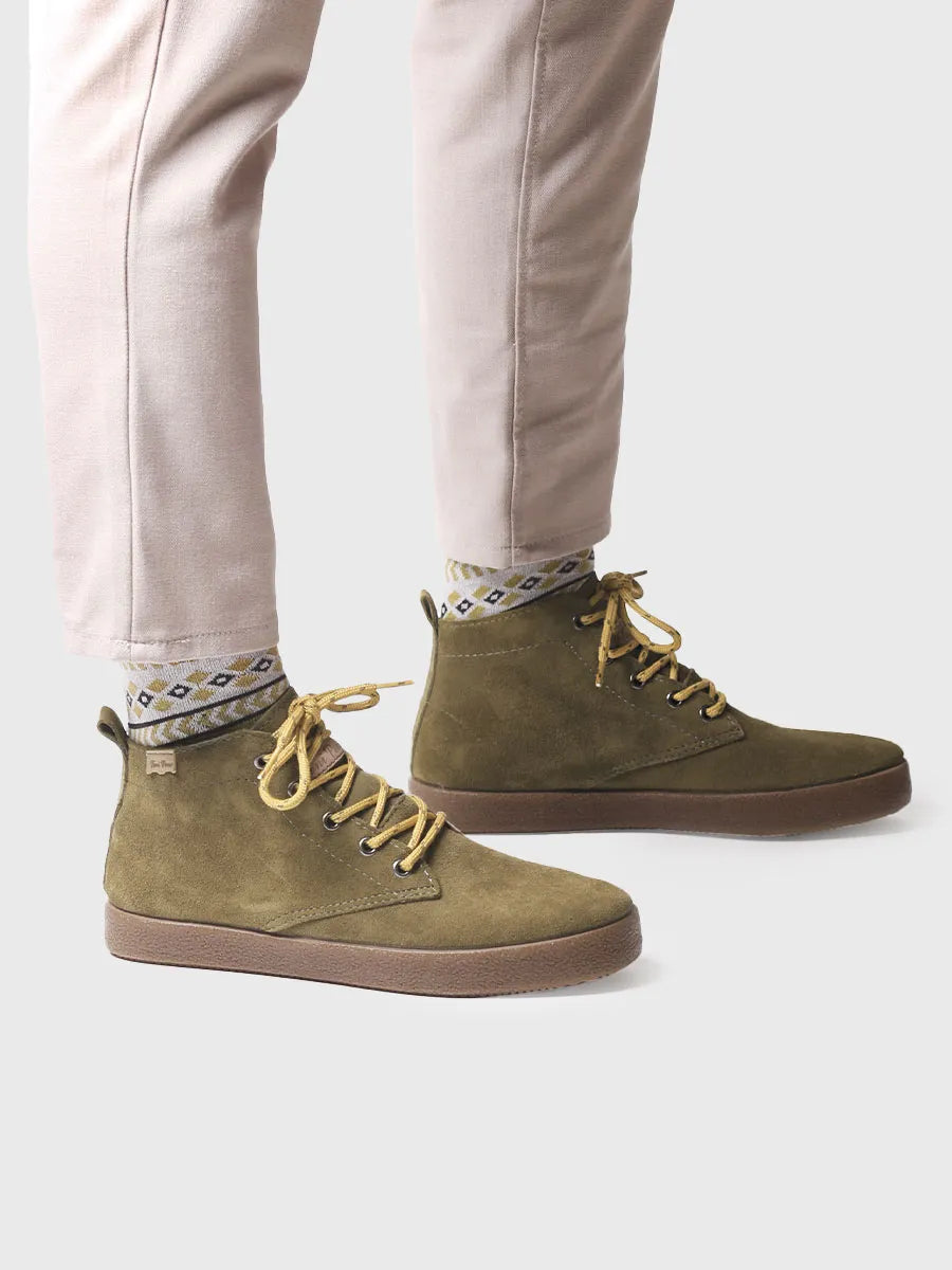 Toni Pons Dalton-SY boots homme daim oliva
