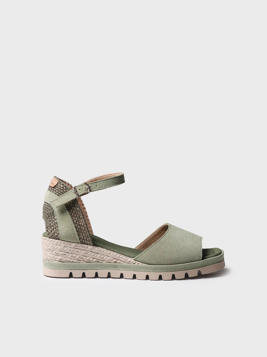 Toni Pons Brisa espadrilles compensées suède 5 cm