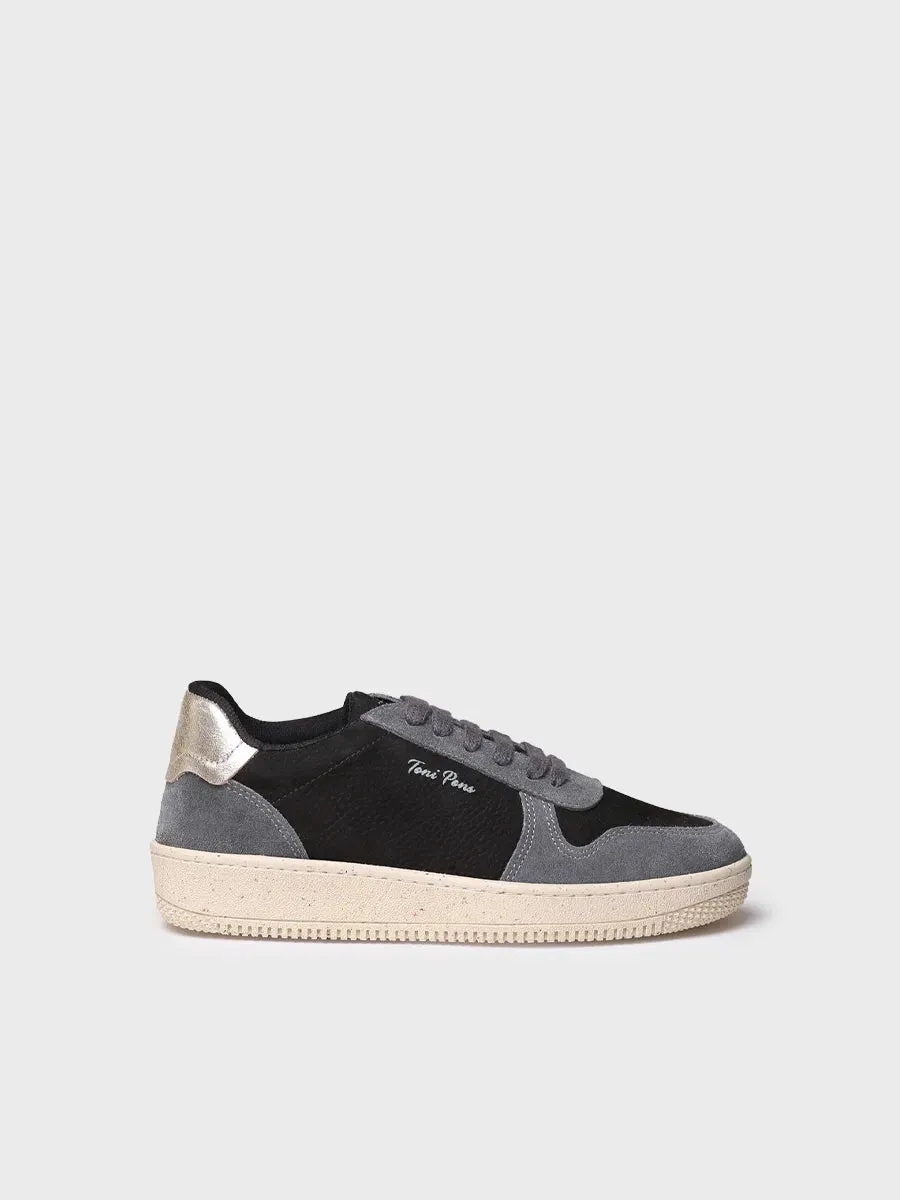 Toni Pons Atenea baskets femme cuir noir