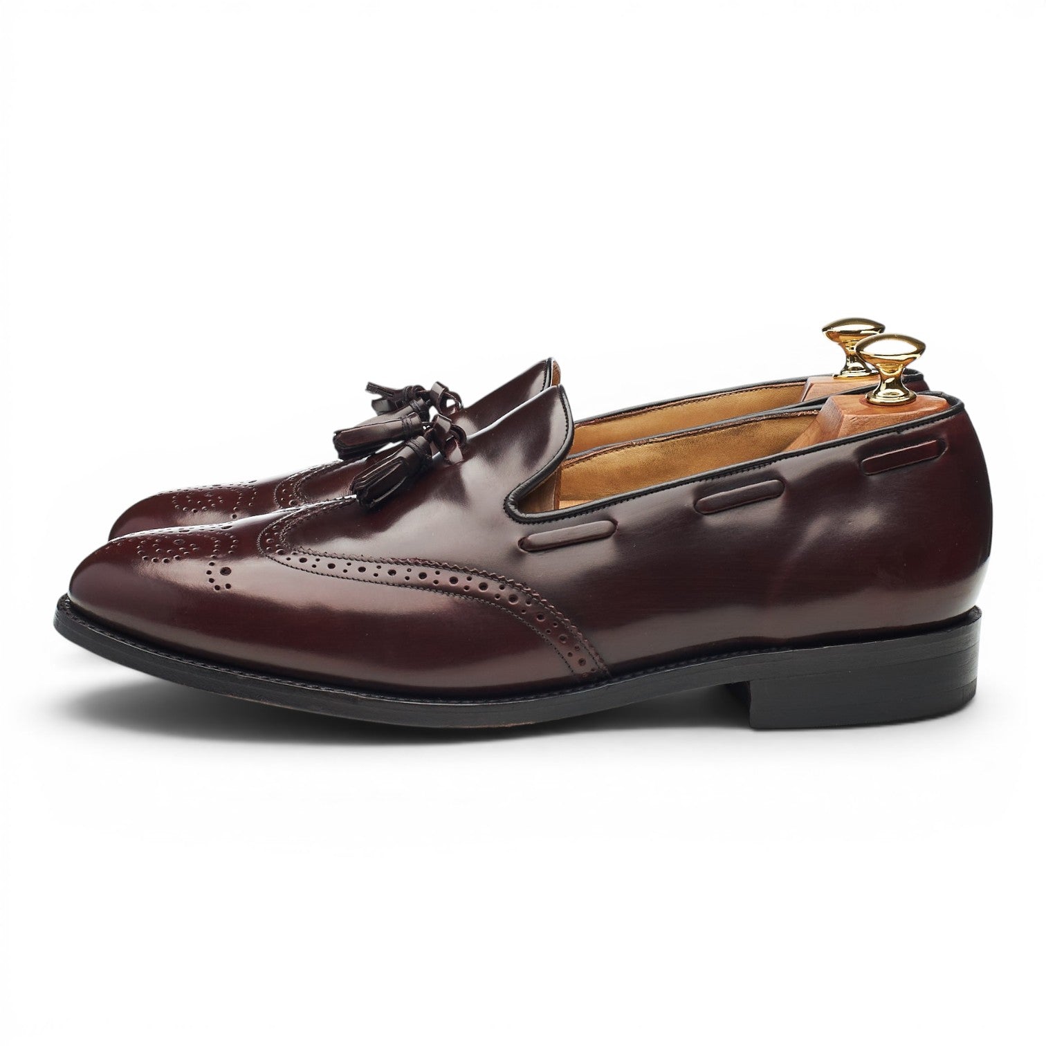 Barker Clive mocassins cuir bordeaux pointure UK 9,5