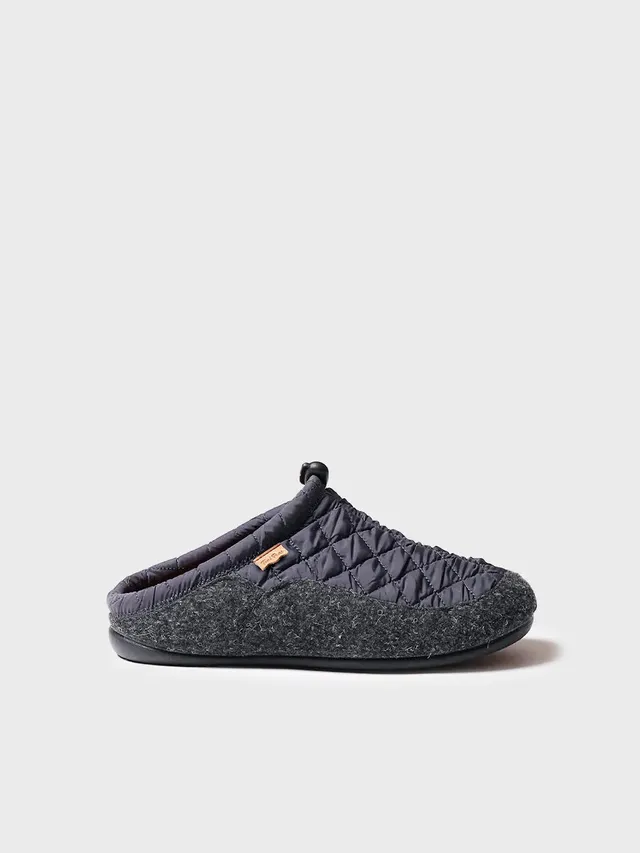 Toni Pons Nadir-UM chaussons homme gris feutrine