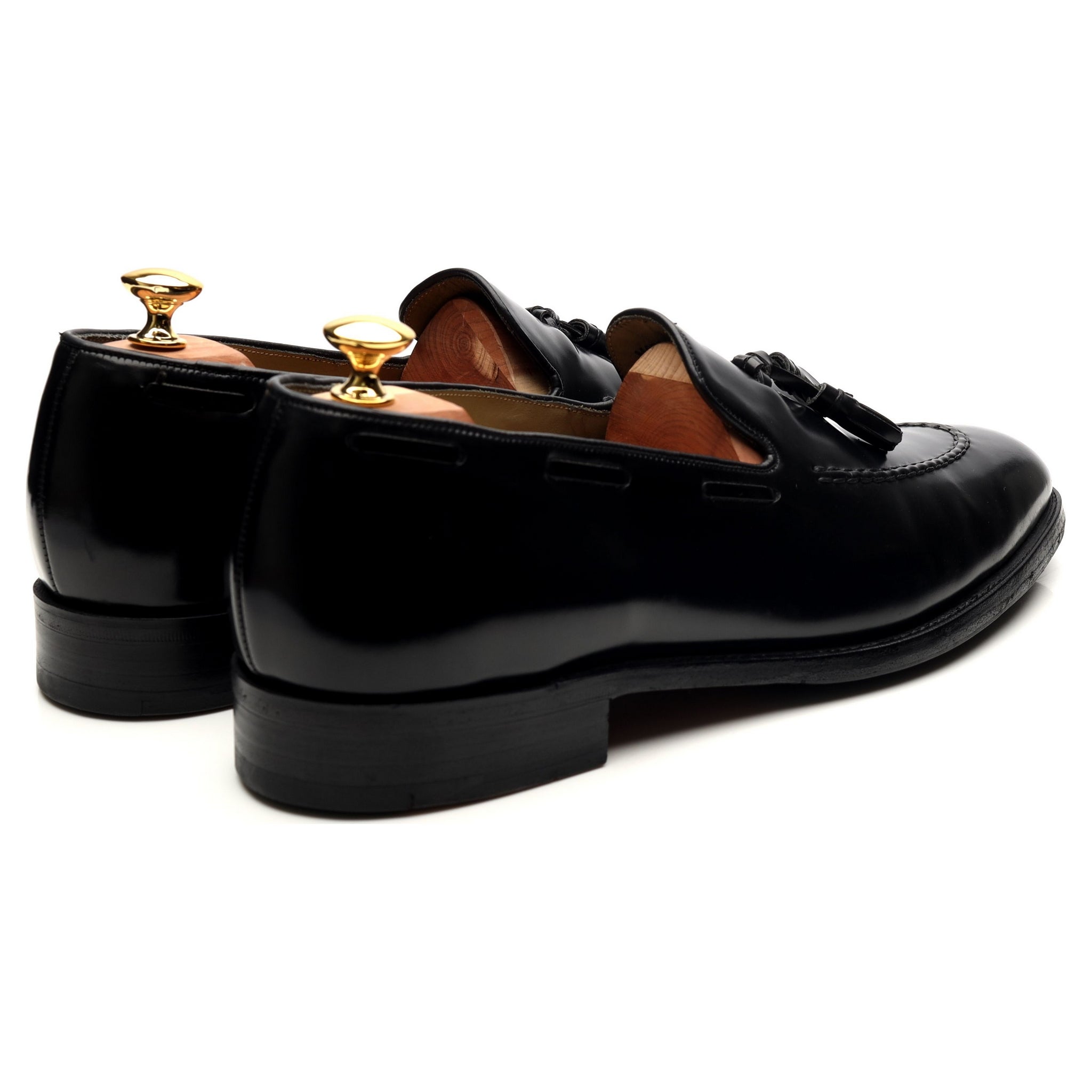 Foster & Son mocassin cuir noir UK 11.5