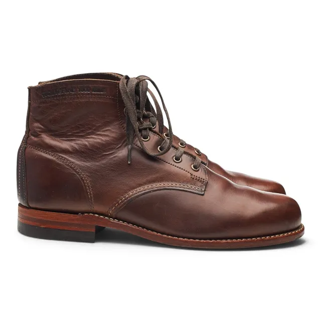 Wolverine 1000 Mile boots cuir marron UK 8