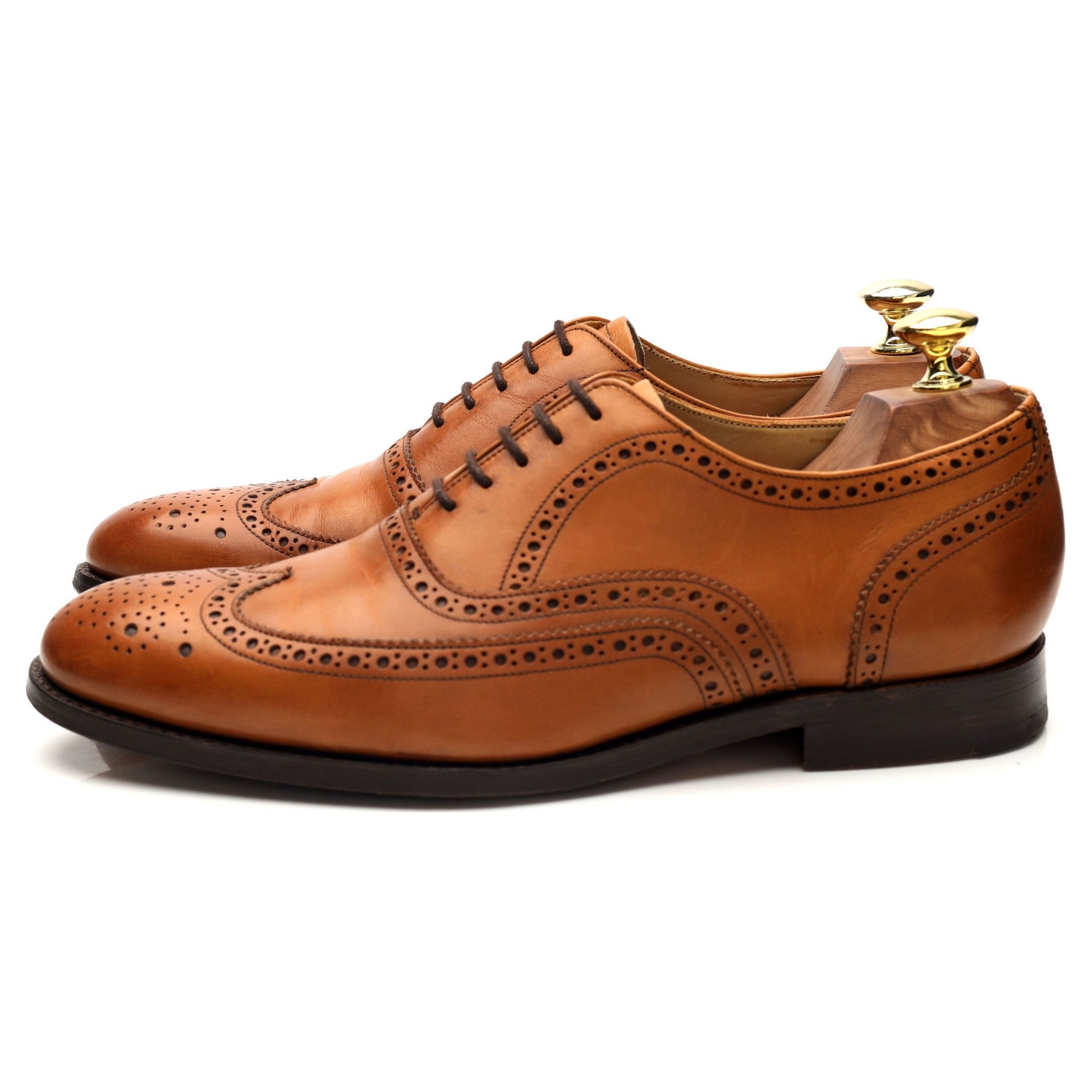 Barker Malton richelieus cuir marron UK 7
