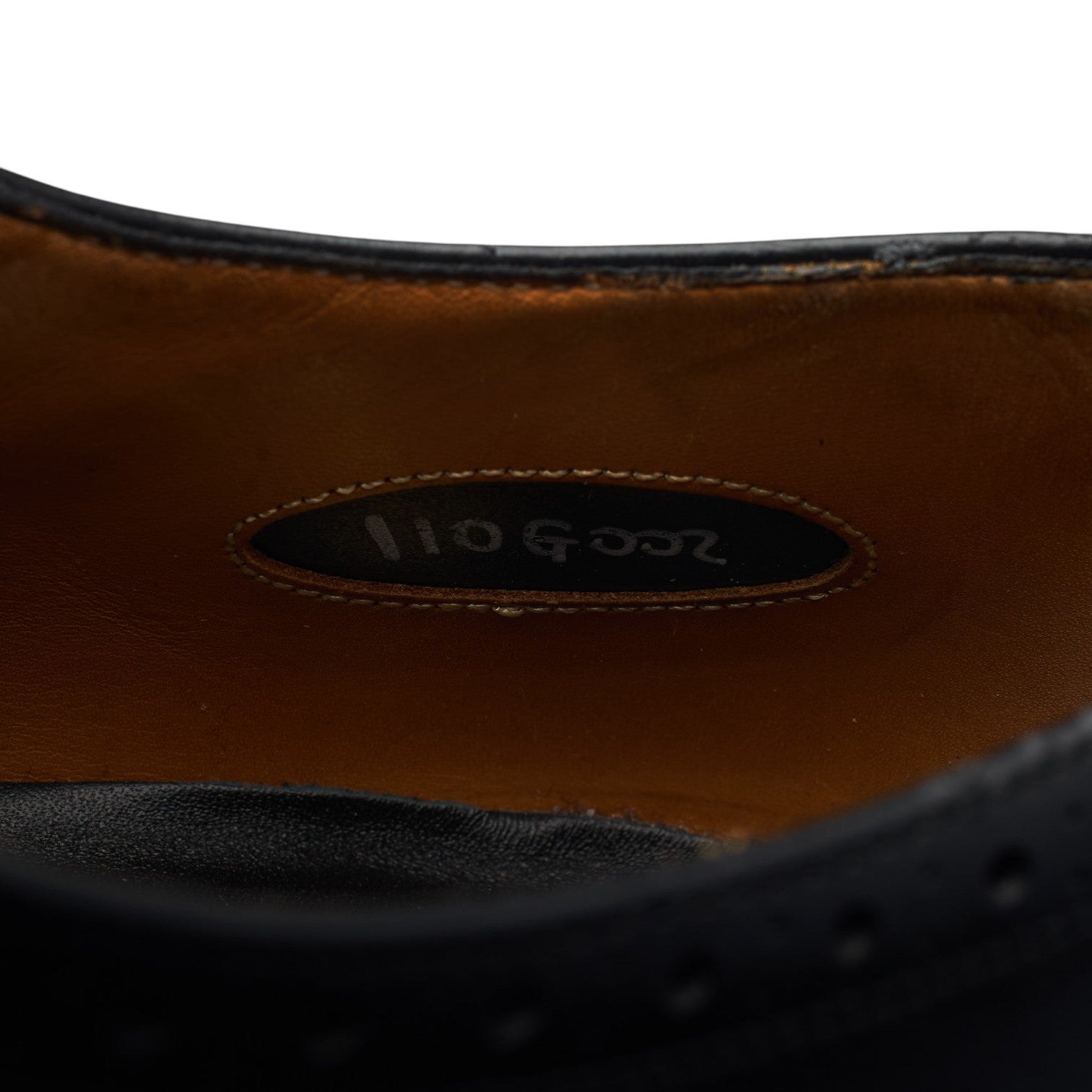 Church's Edward richelieu cuir noir pointure 11 large