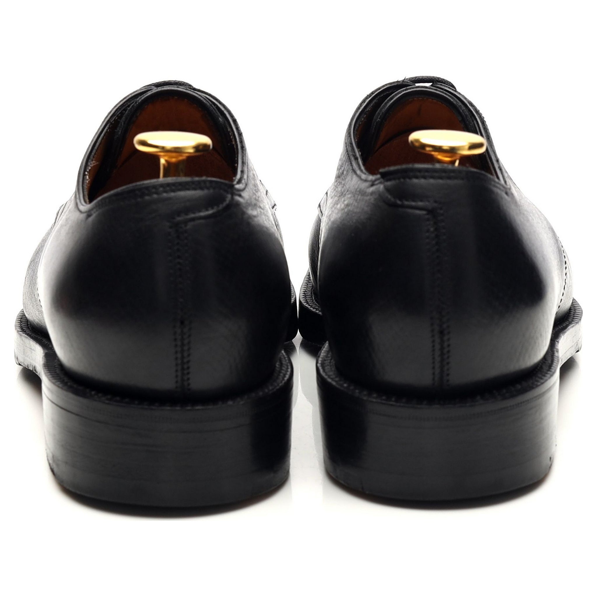 Gaziano & Girling derby cuir grainé noir UK 6.5