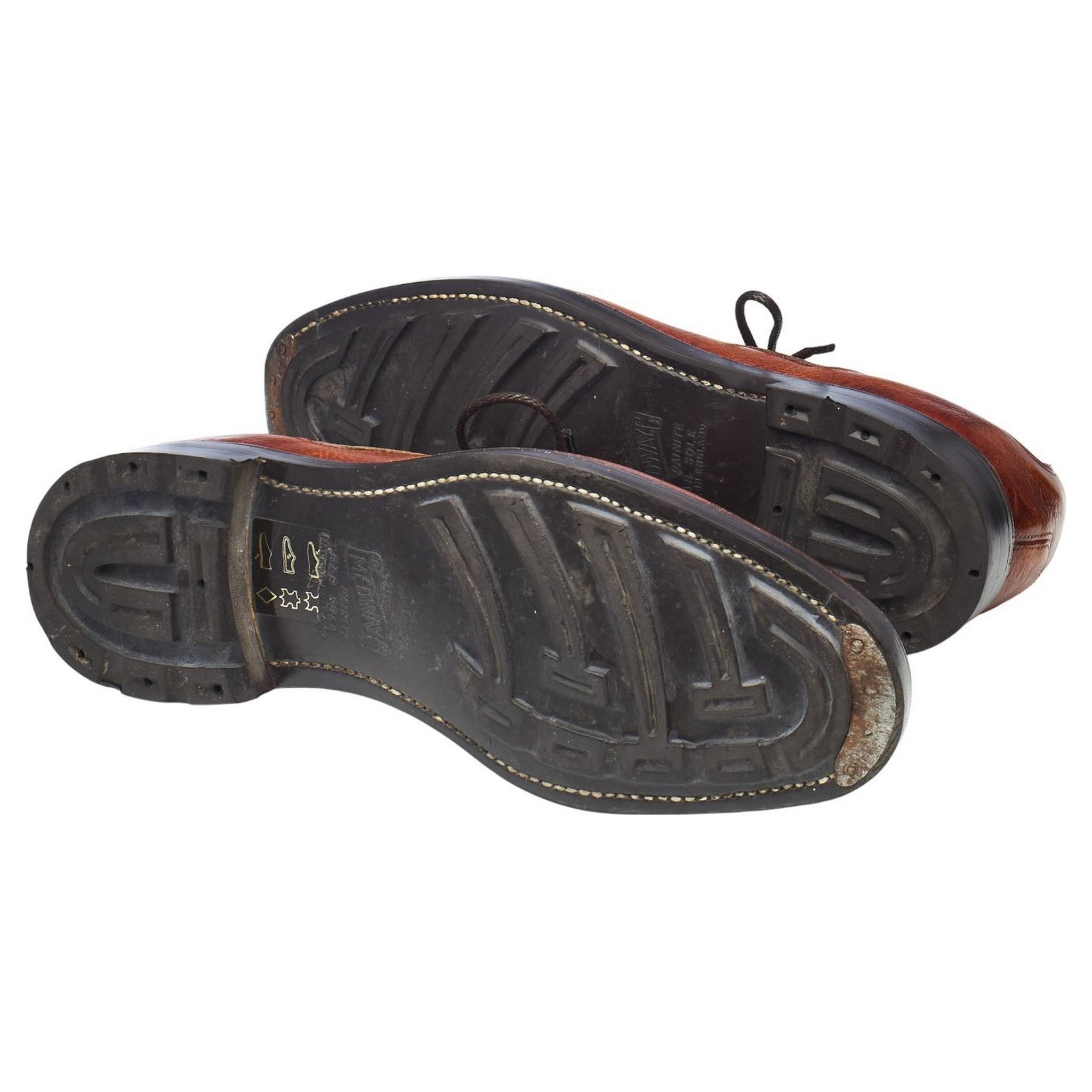 Edward Green derby cuir grain marron UK 6,5