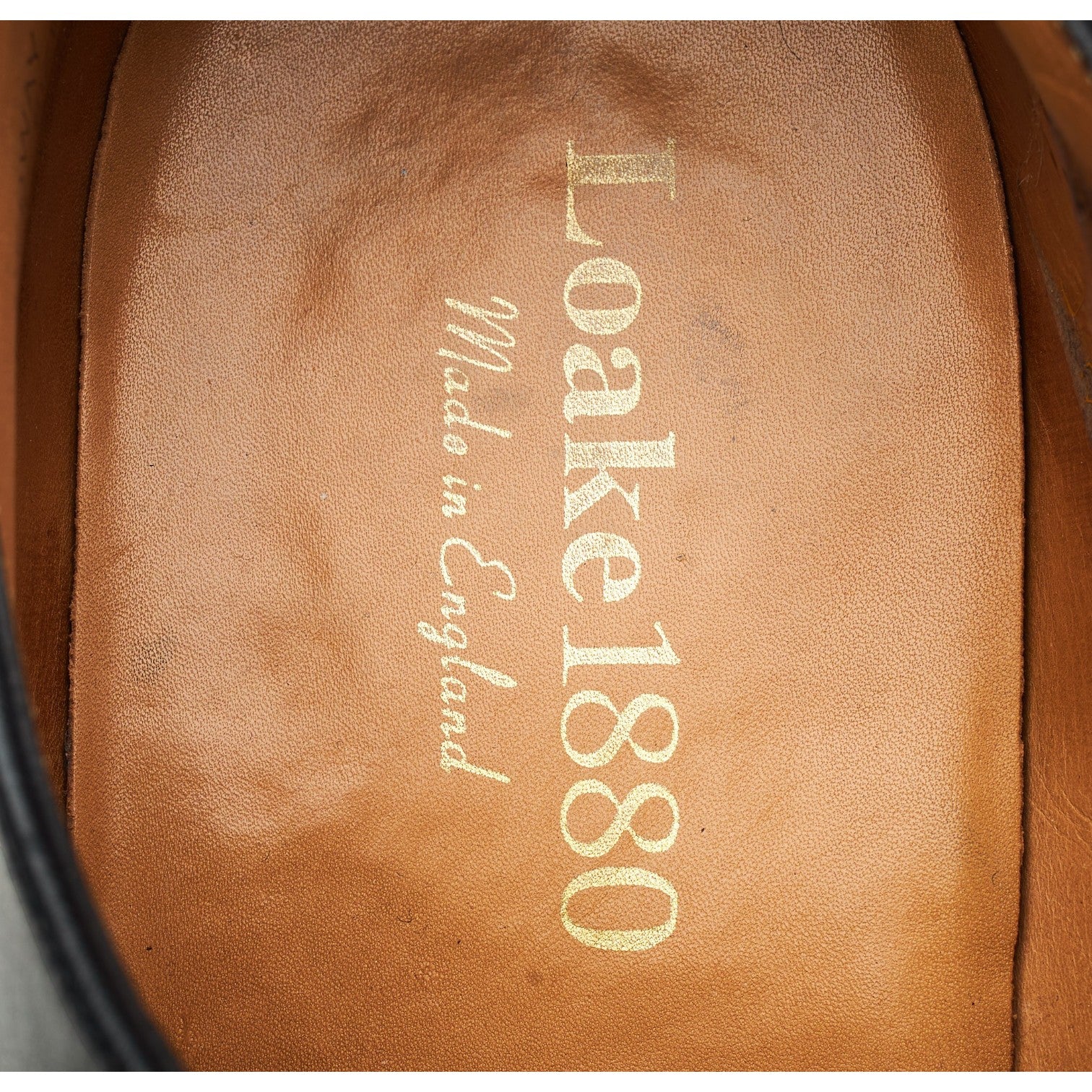 Loake 1880 Medway monk noir pointure UK 6.5 cuir