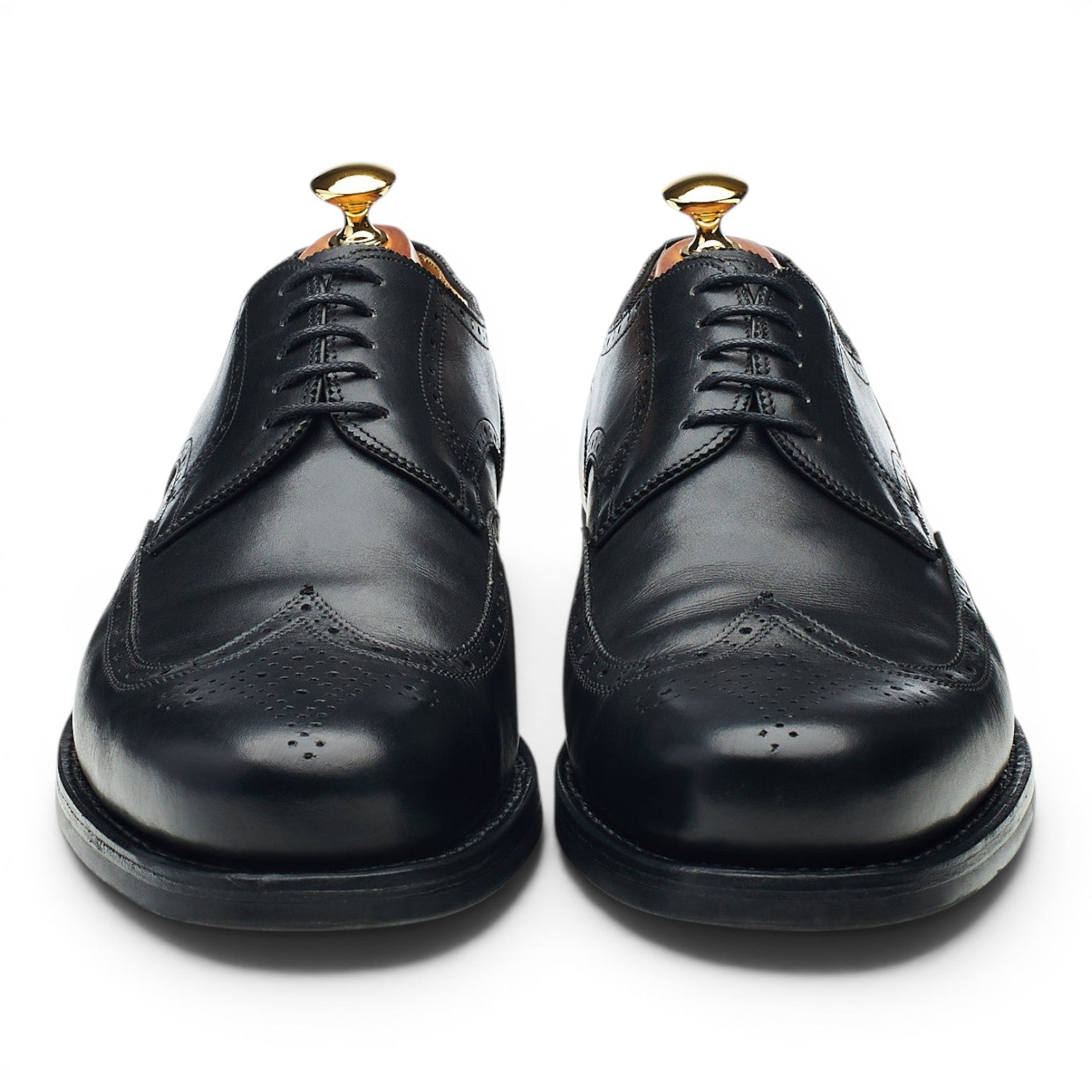 Vass Budapest derby cuir noir pointure UK 11