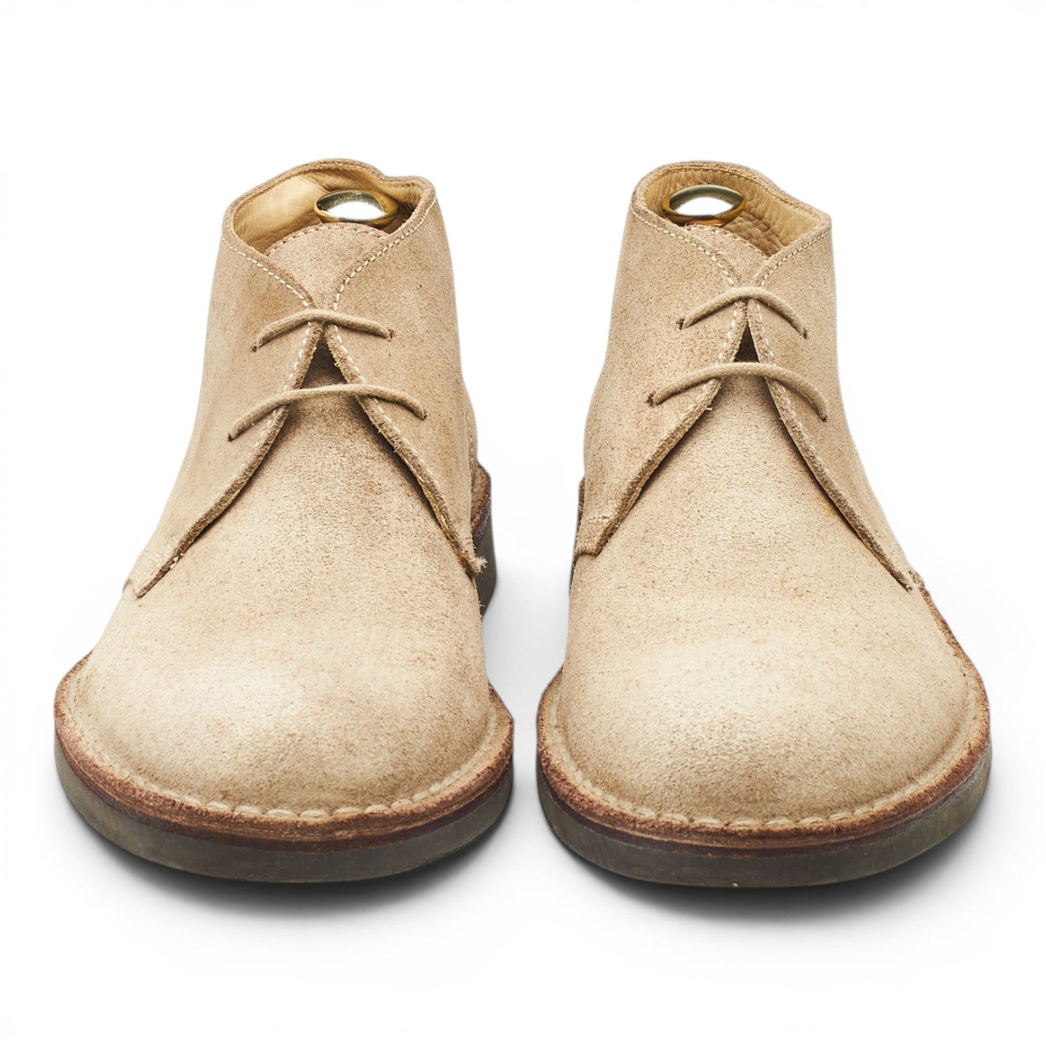 Loake Sahara desert boots daim sable UK 7,5