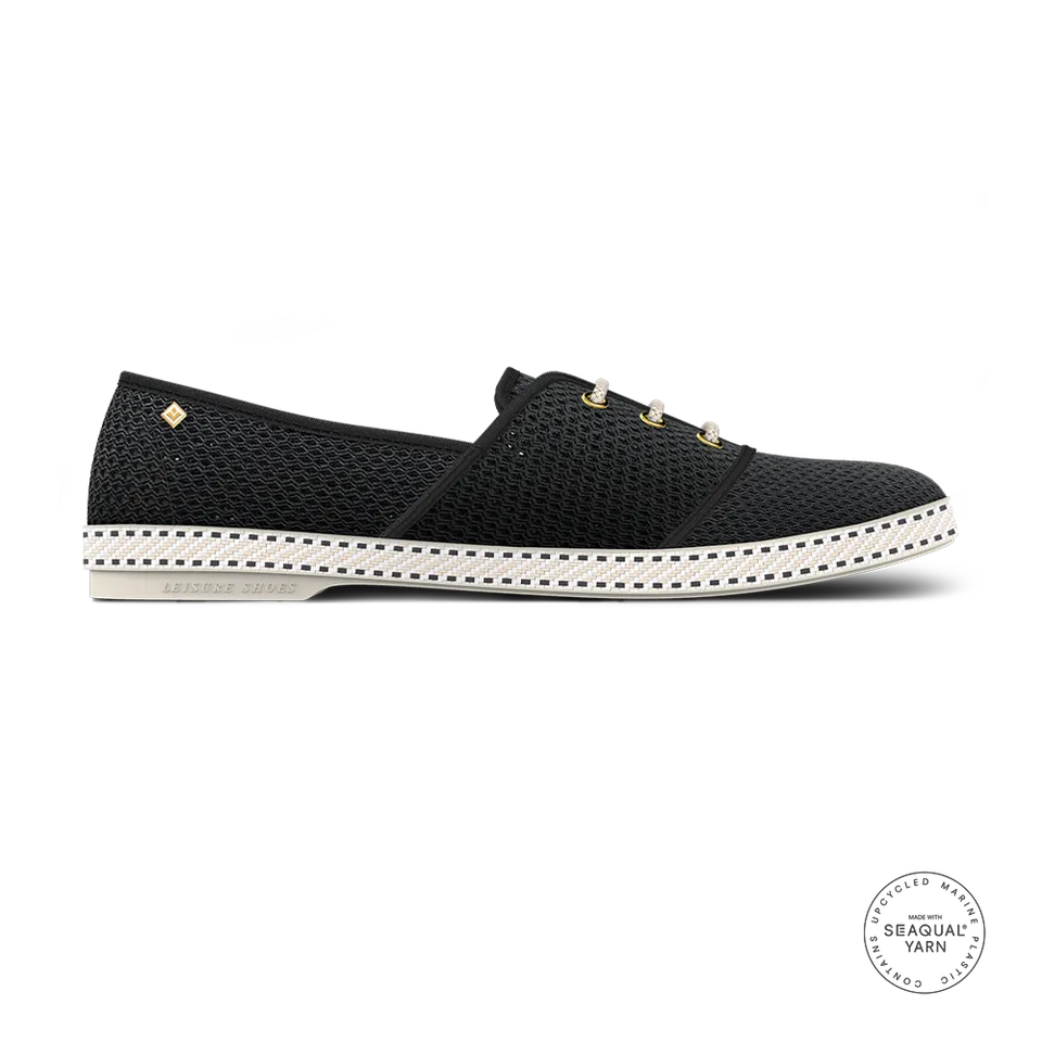 RIVIERAS Lacets 4031 chaussures filet noir mesh