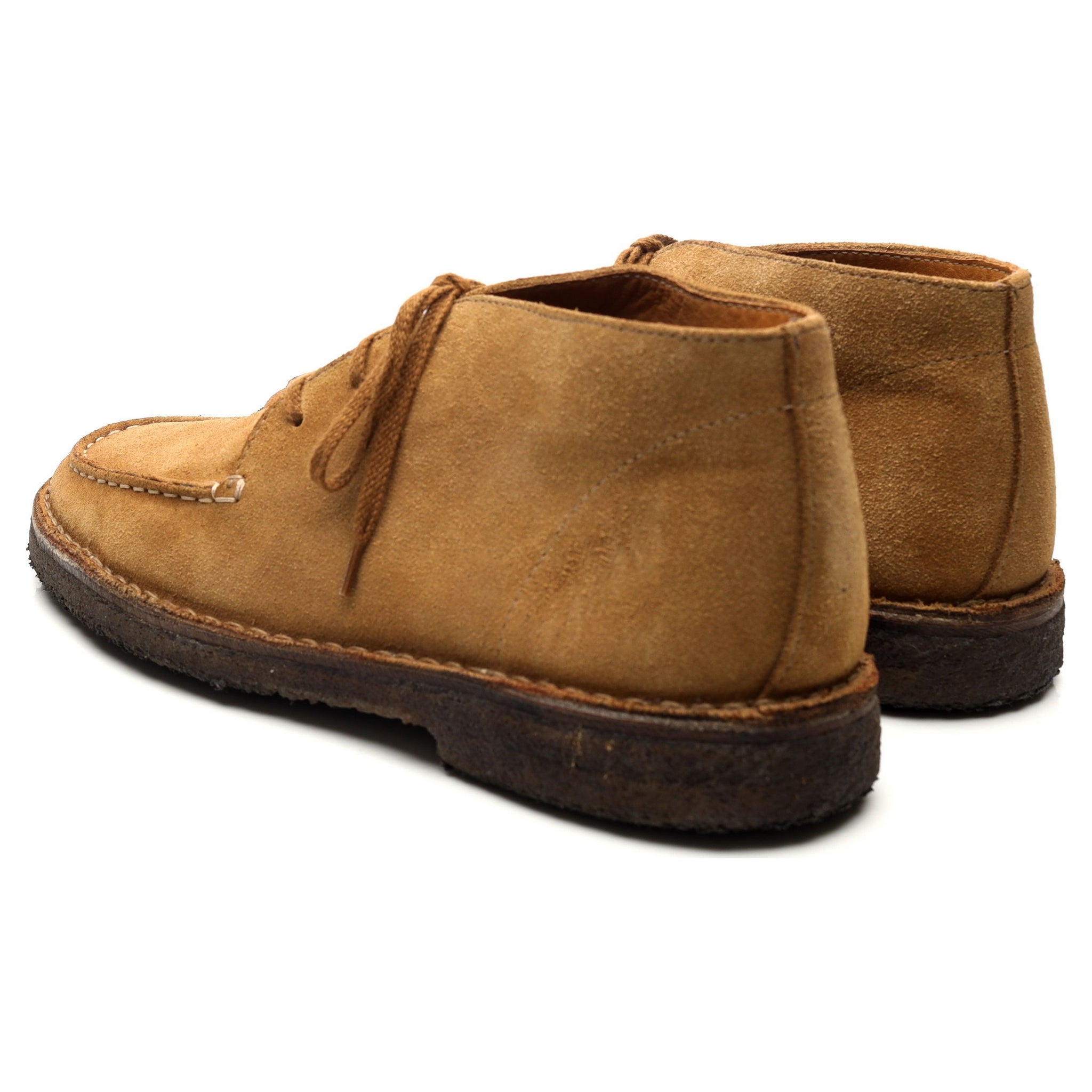 Drake’s Crosby boots chukka daim marron UK 9,5