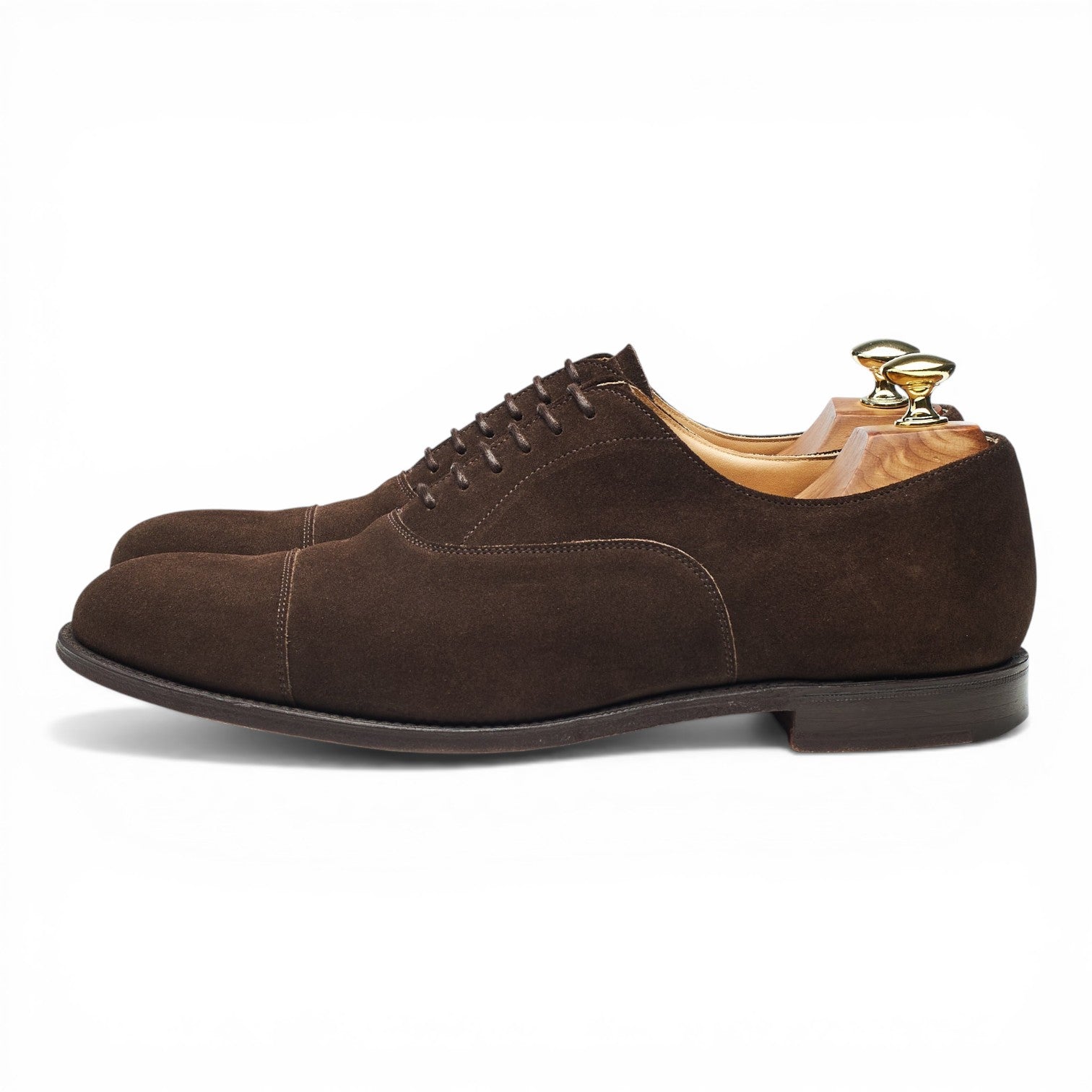 Church’s Dubai oxford daim marron UK 7